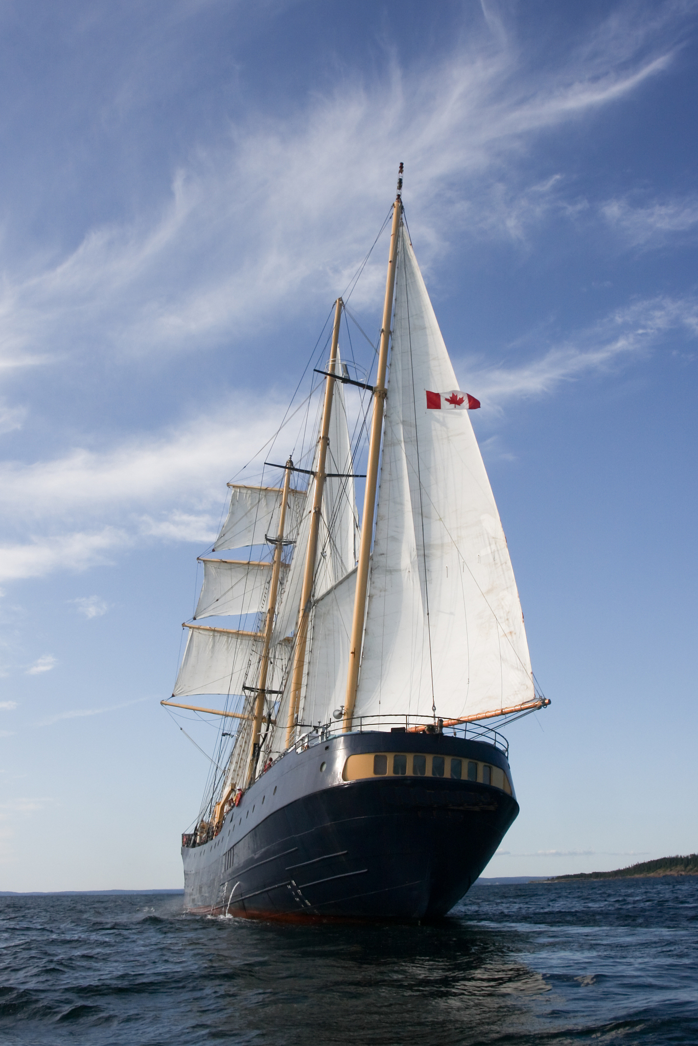 tall ship sailing