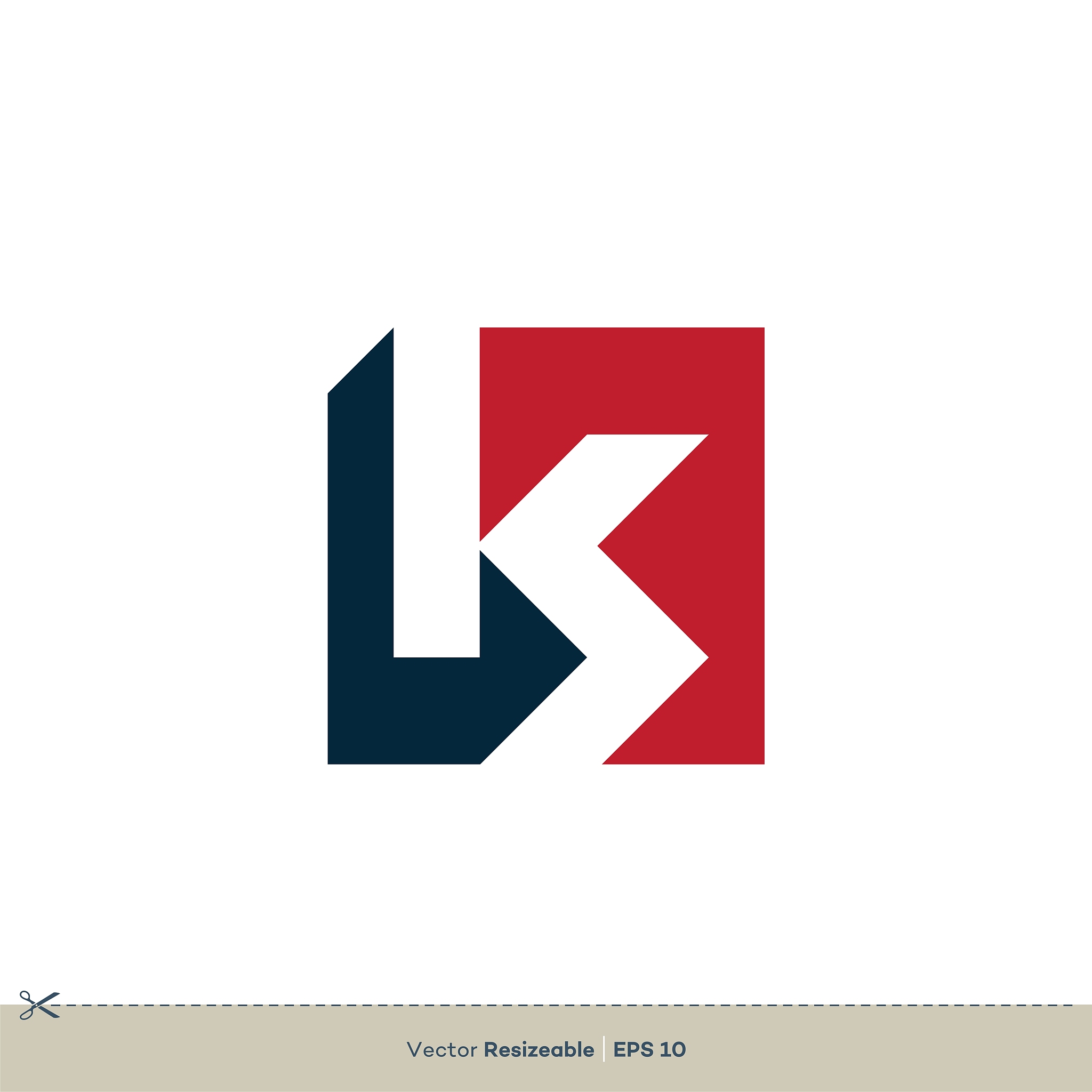 k s letter logo template illustration design. vector eps 10.