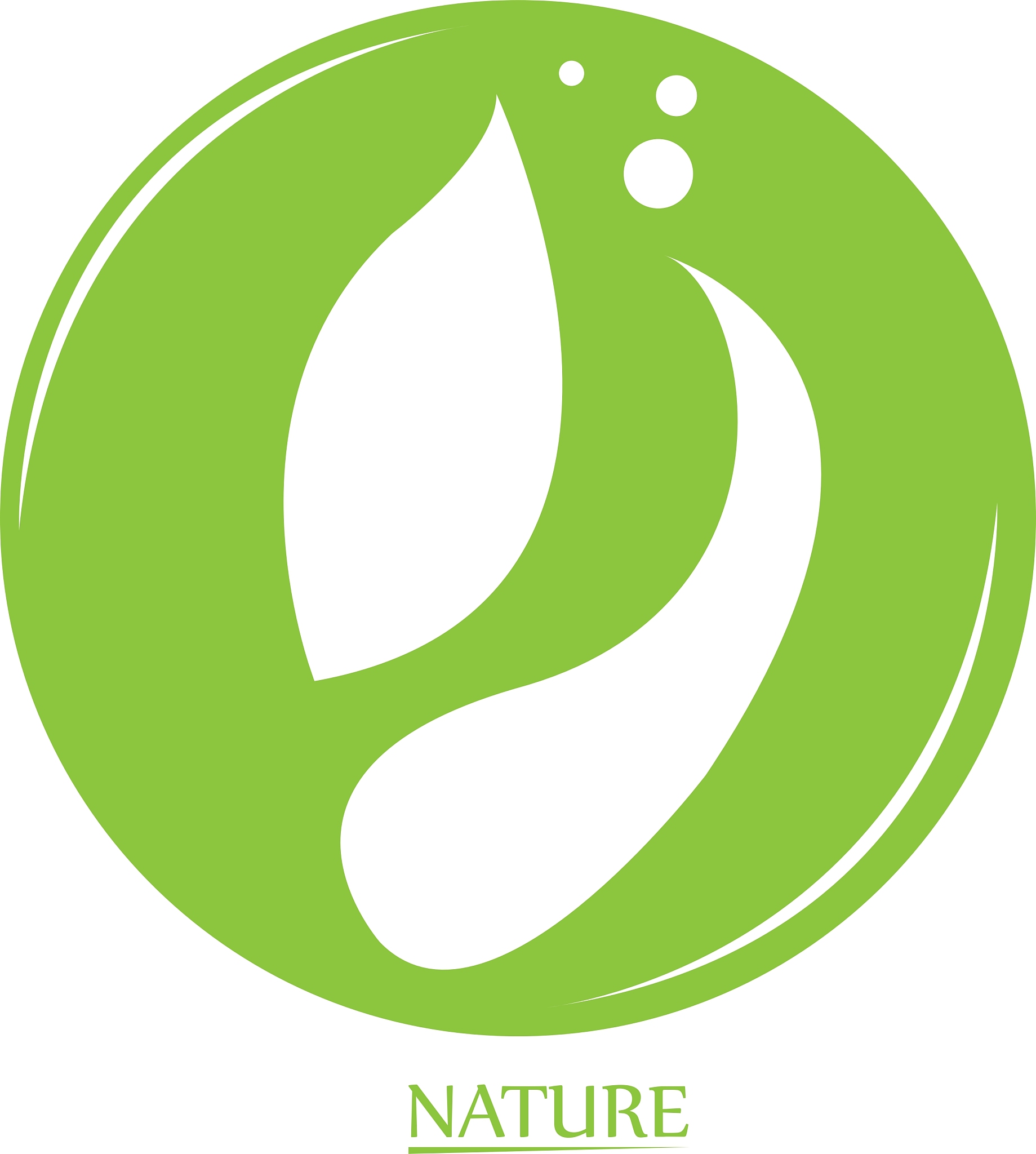 isolated nature logo