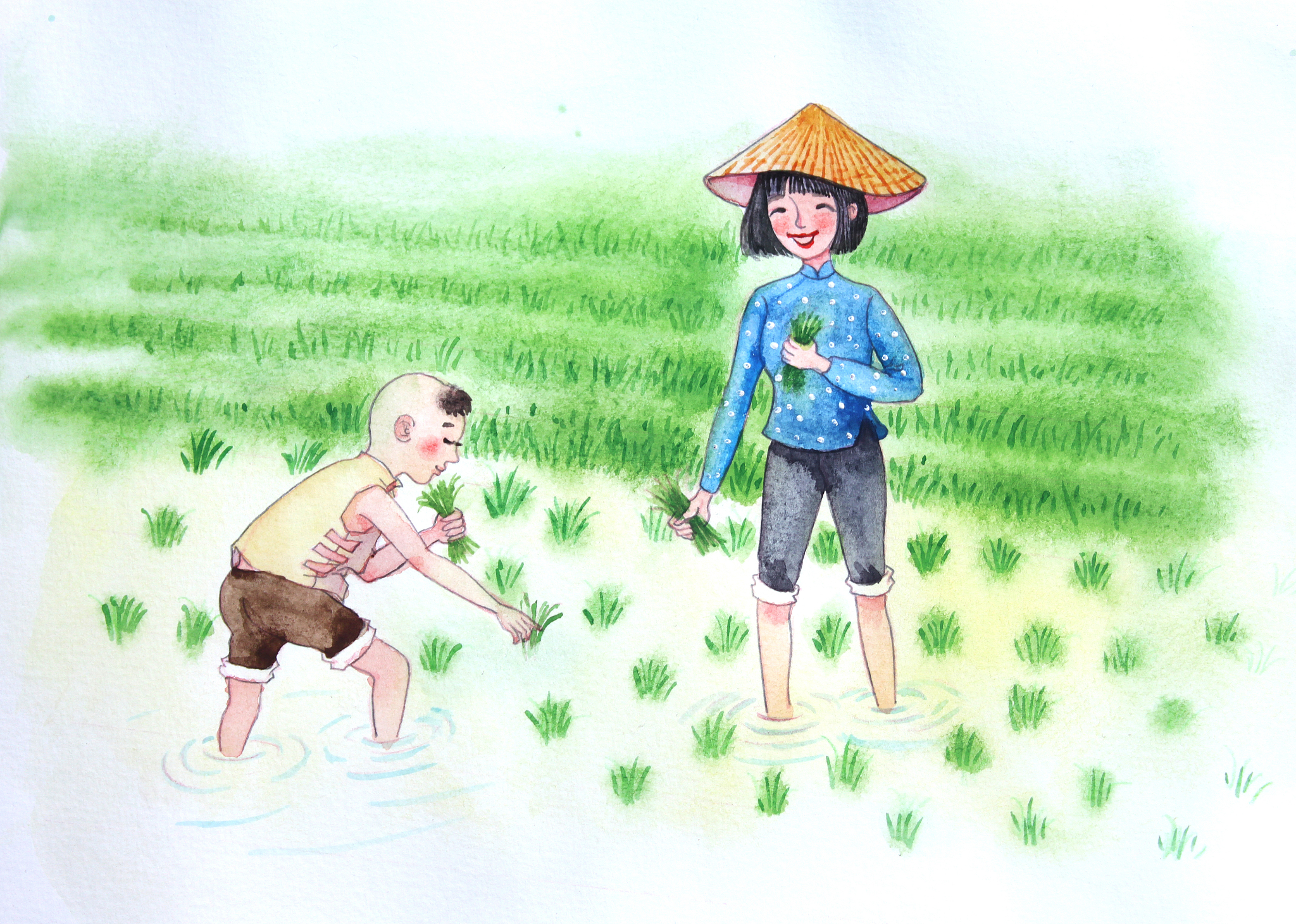 往事追忆录：童年河边和小虾子的快乐时光