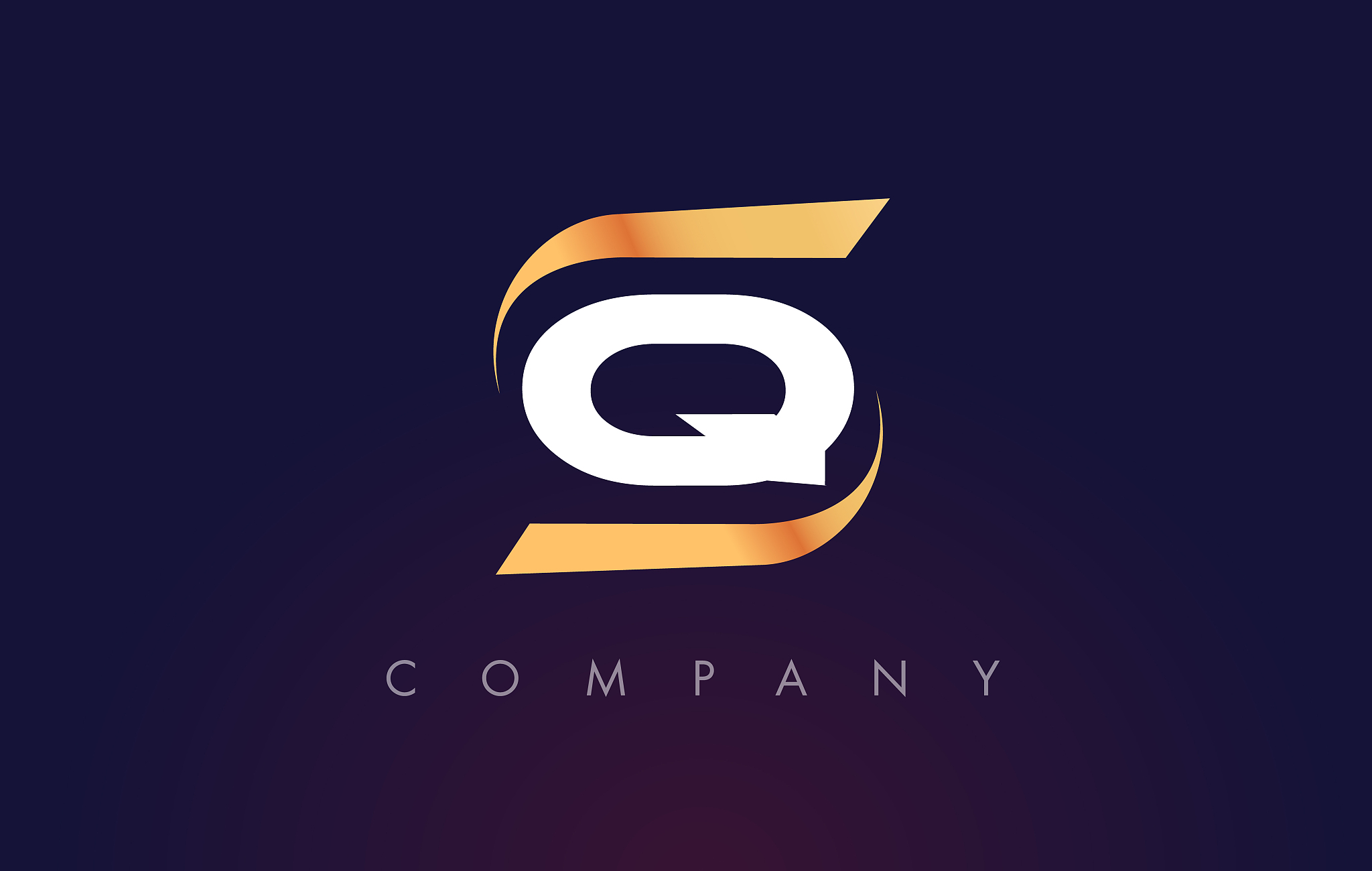 q letter logo design modern letter template