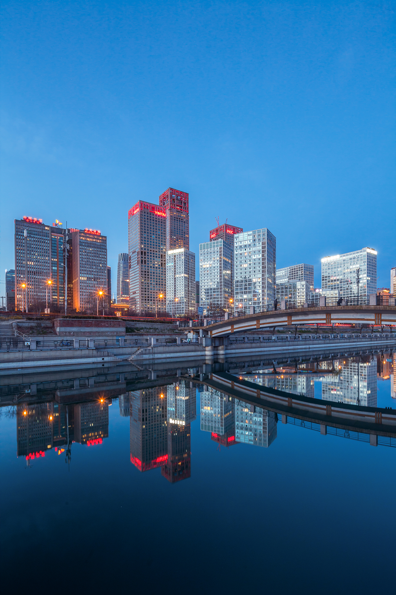 北京cbd夜景