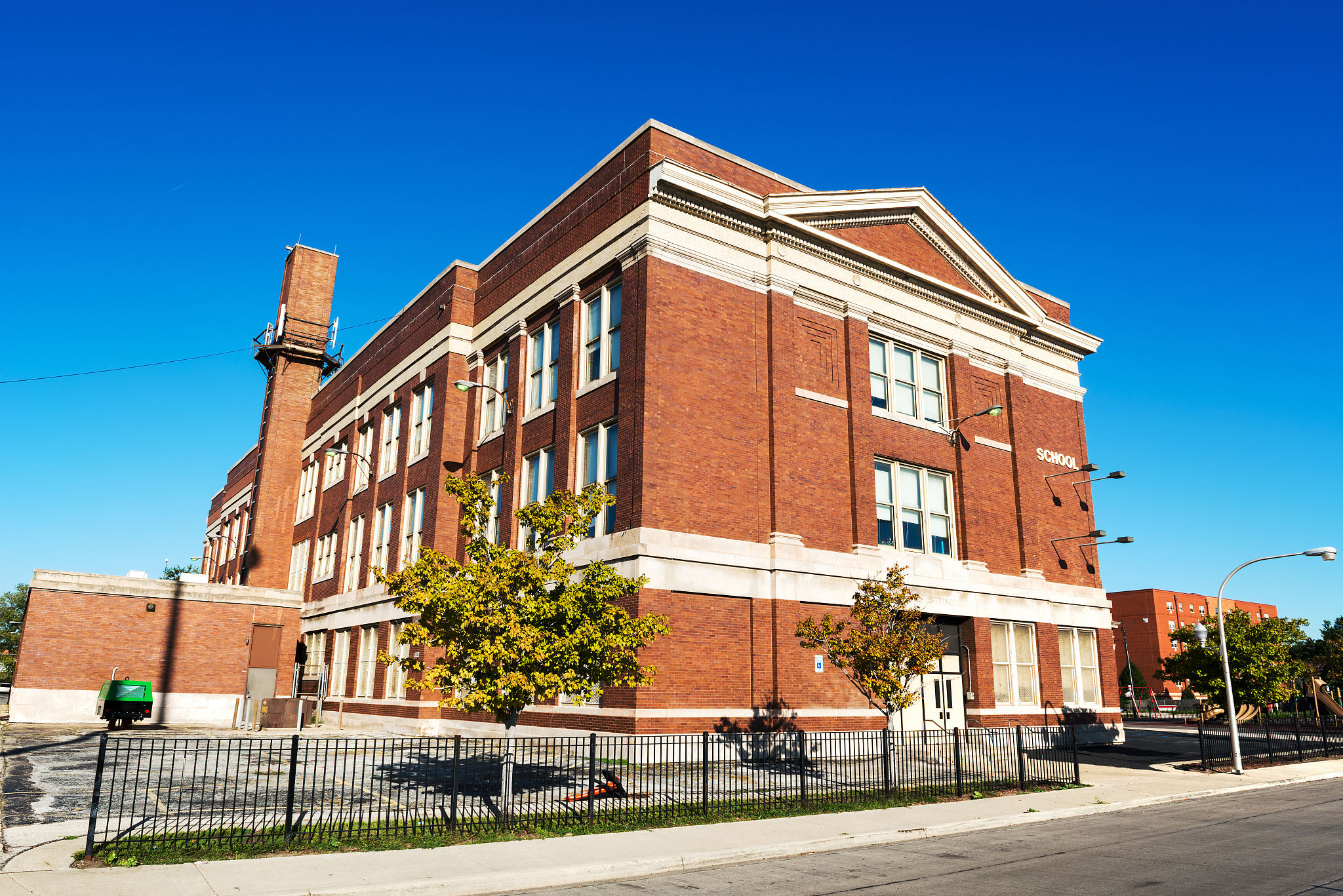francis parkman school, fuller park, chicago