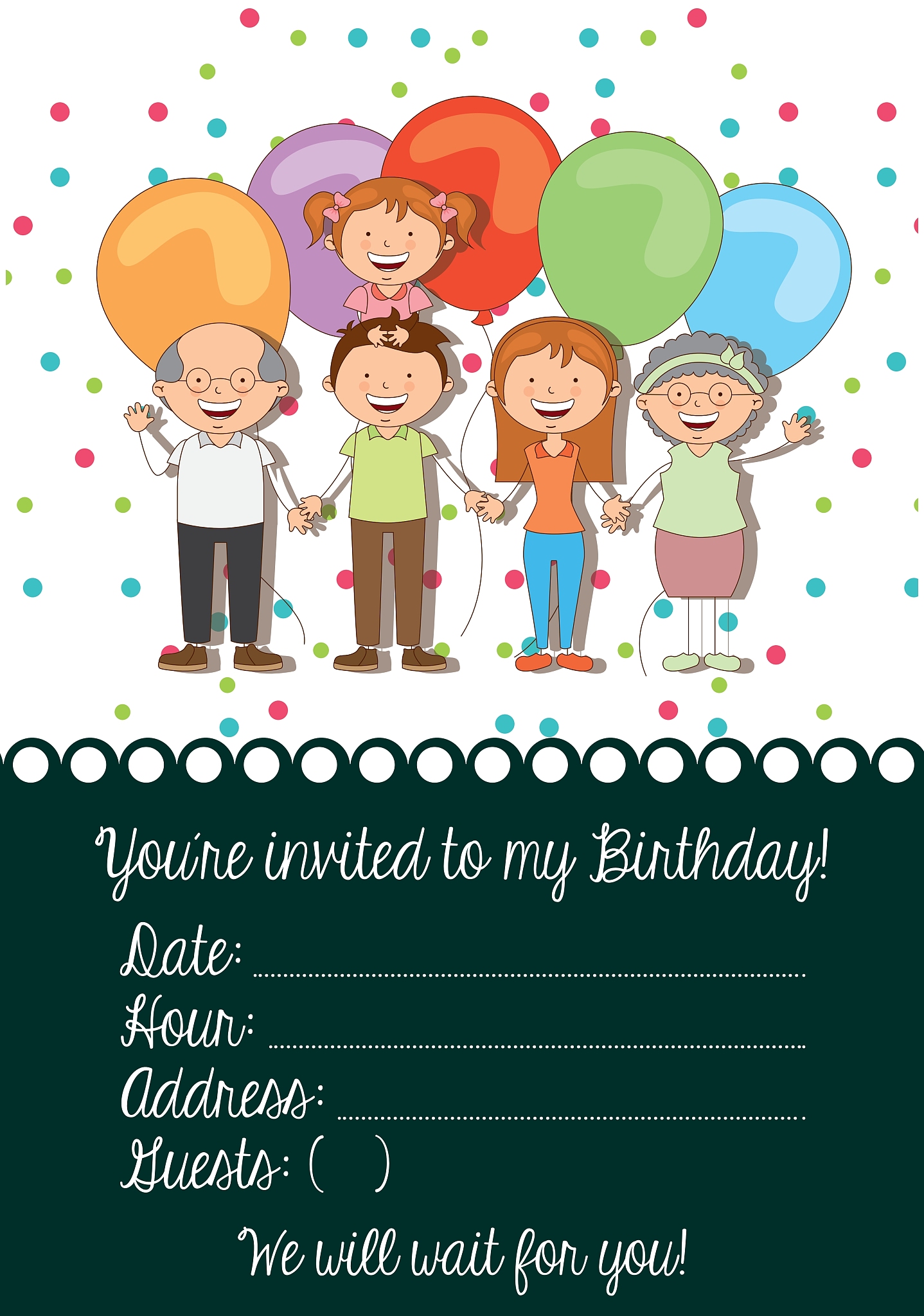 We are a big family I got aunt uncles niece nephew every place