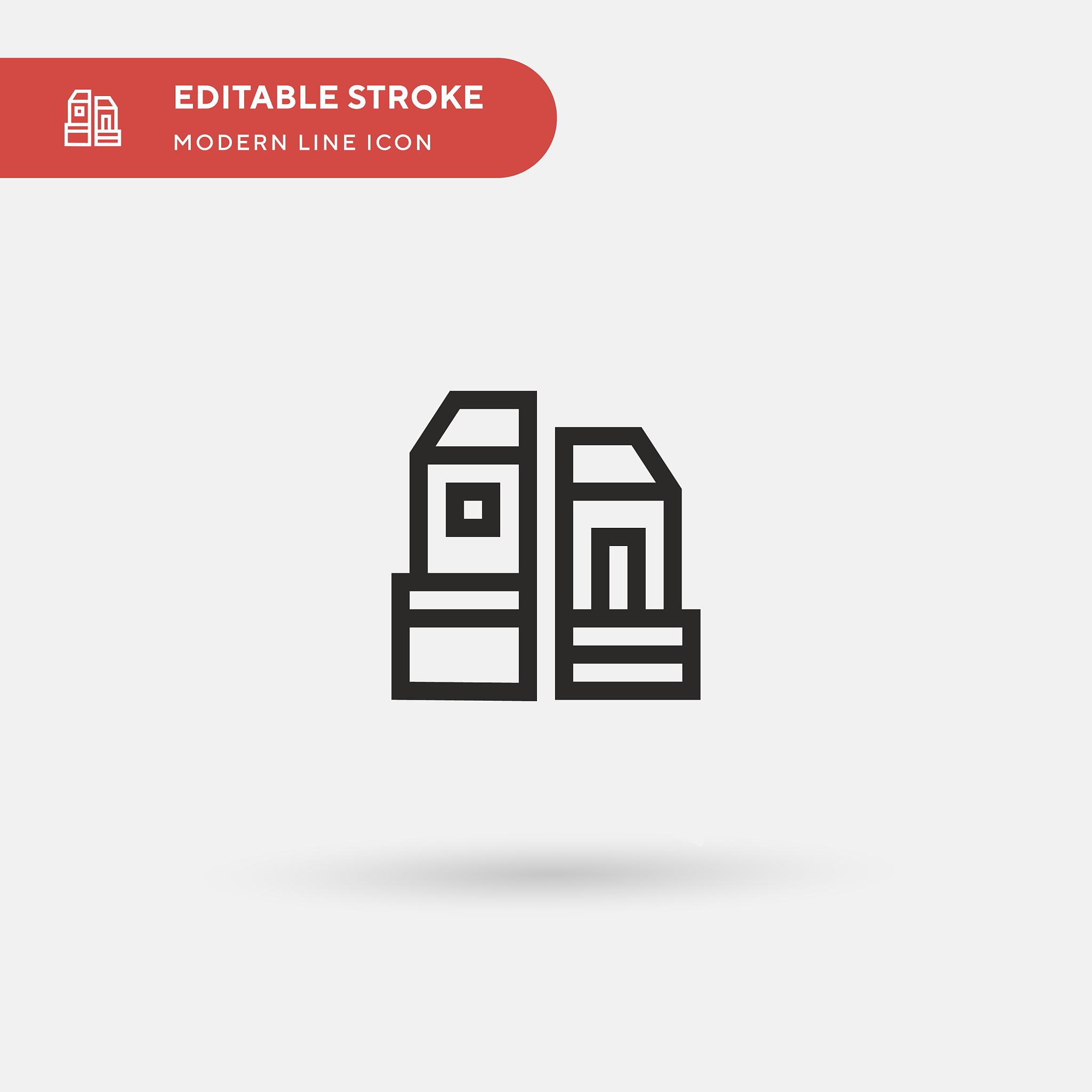 earthquake simple icon symbol