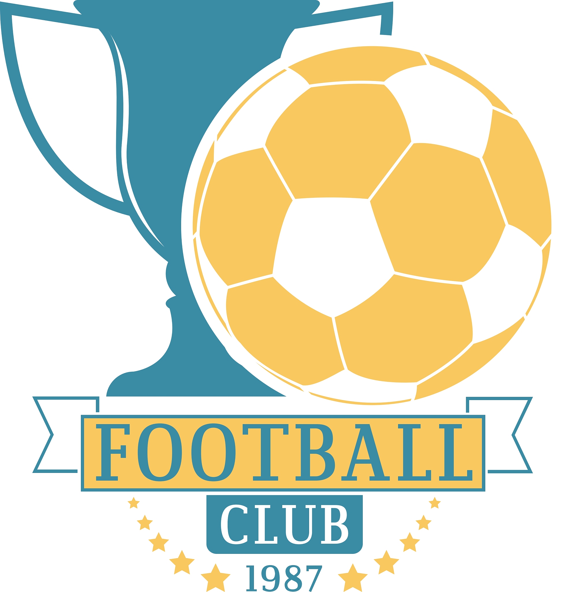 soccer sign logo badge