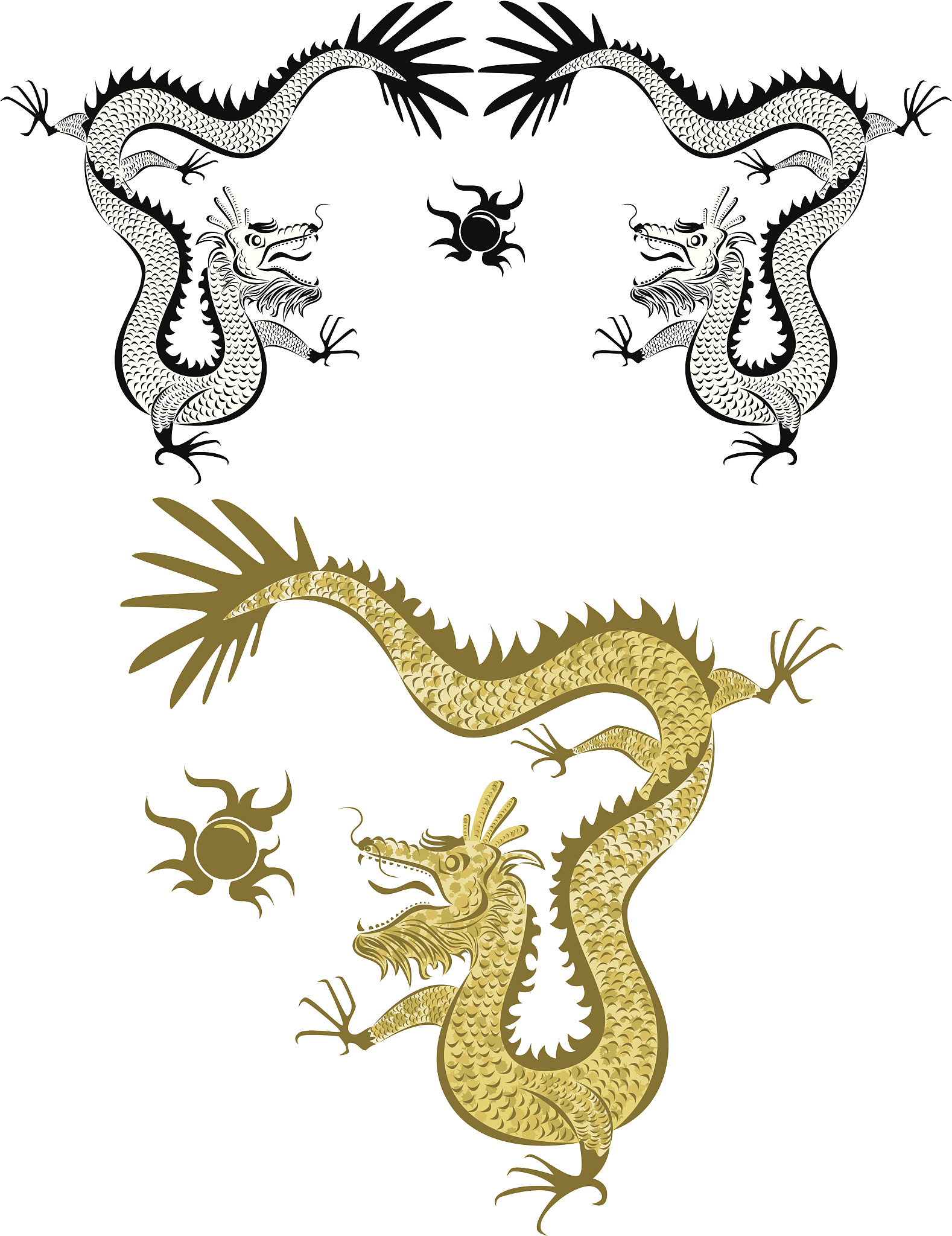 中国龙的外形特点 - 细致描述与象征意义