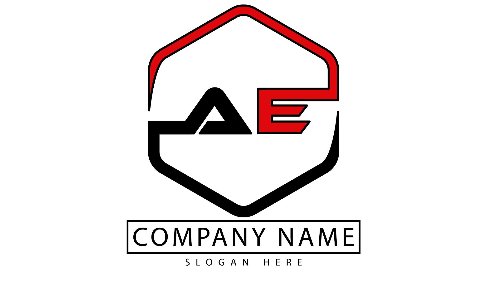 ae letter logo