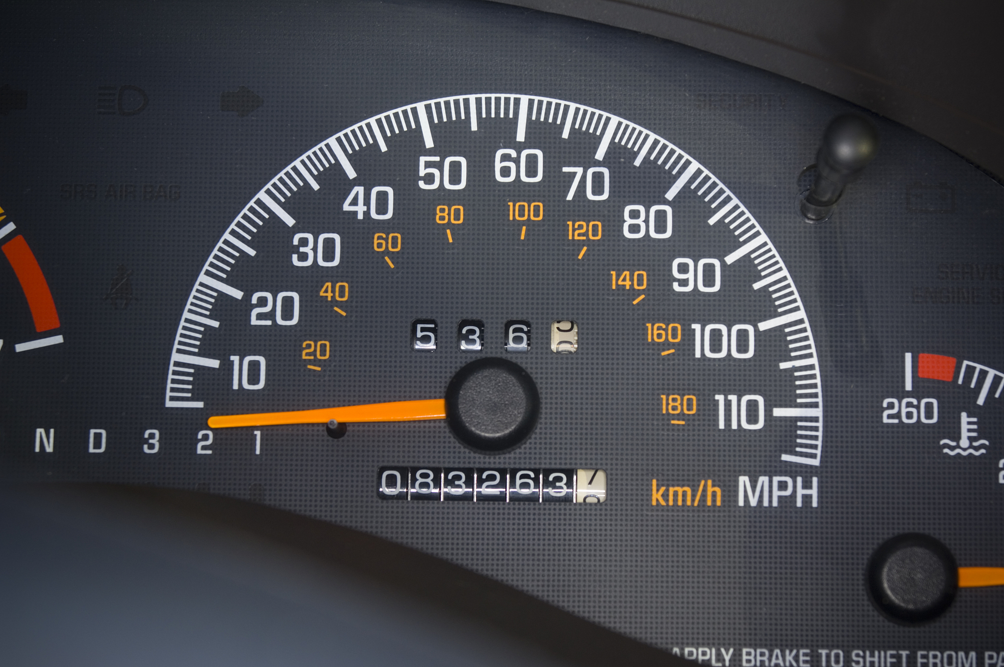 automobile speedometer