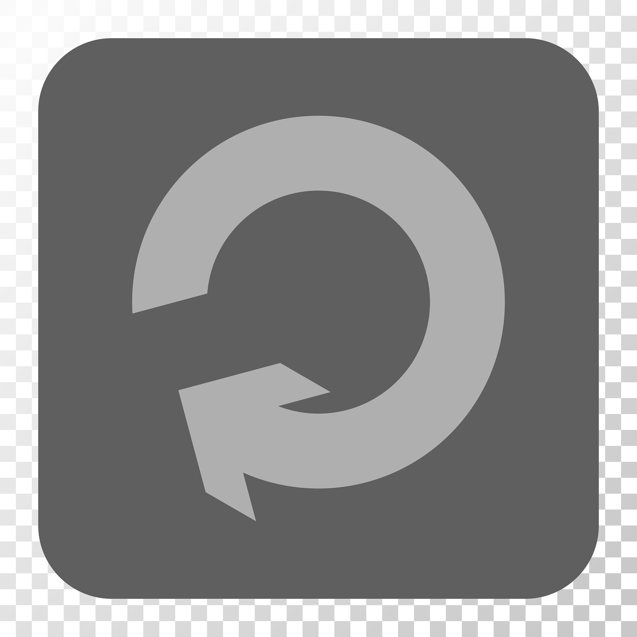 rotate rounded square button