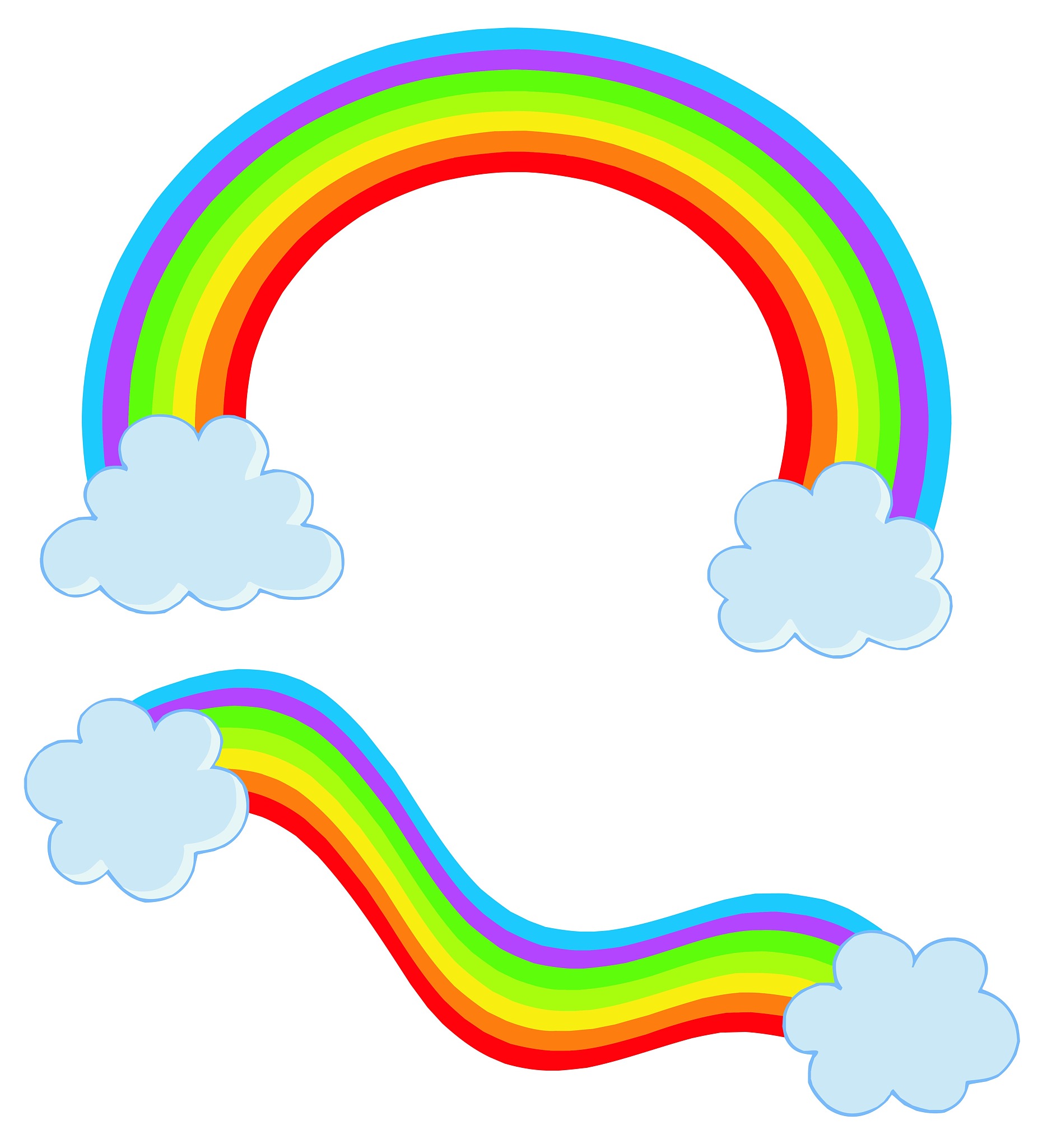 彩虹中队名寓意：希望、美好、和谐、梦想、快乐、勇敢、活力、爱心、成长、幸运