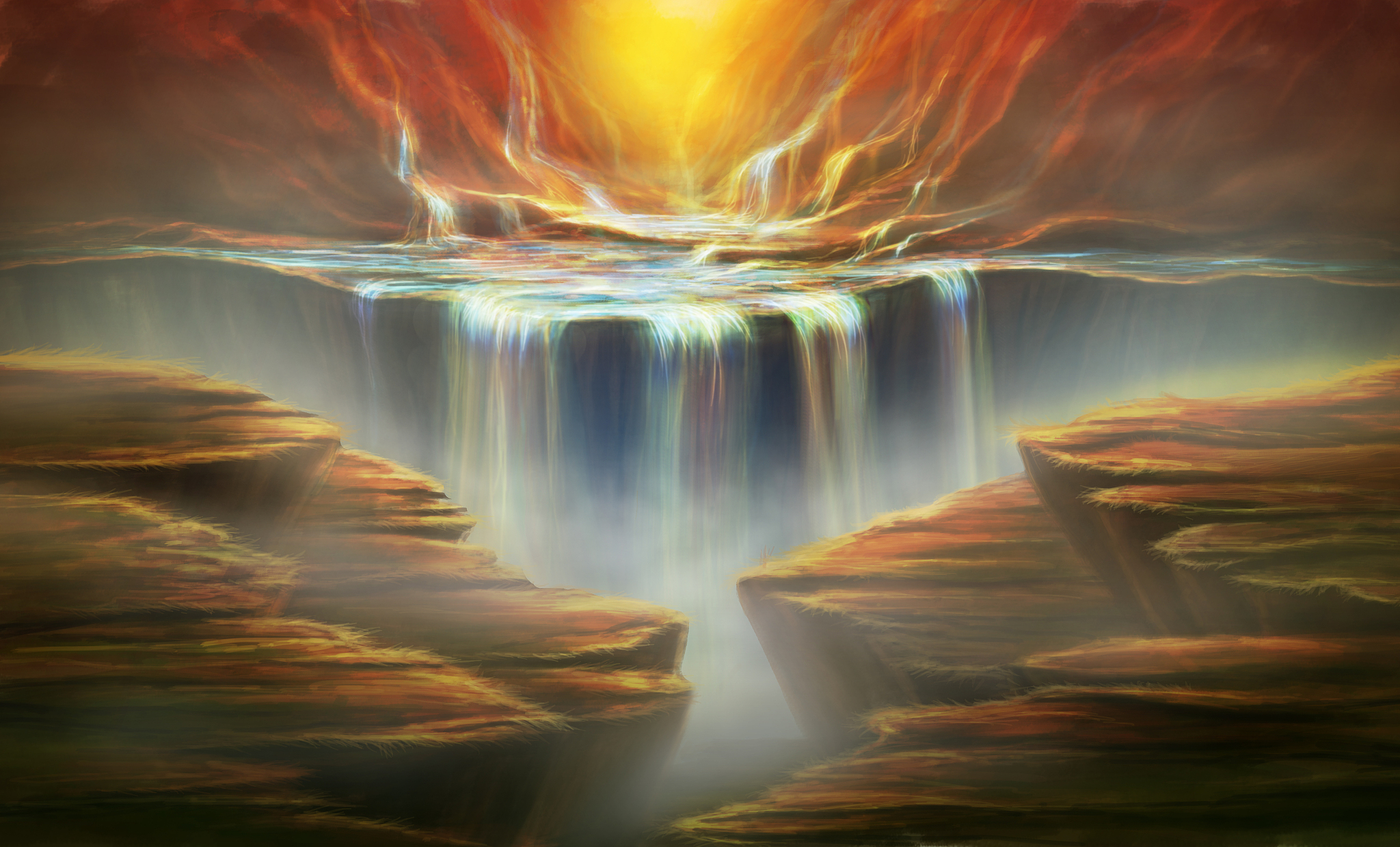 underground hidden waterfalls