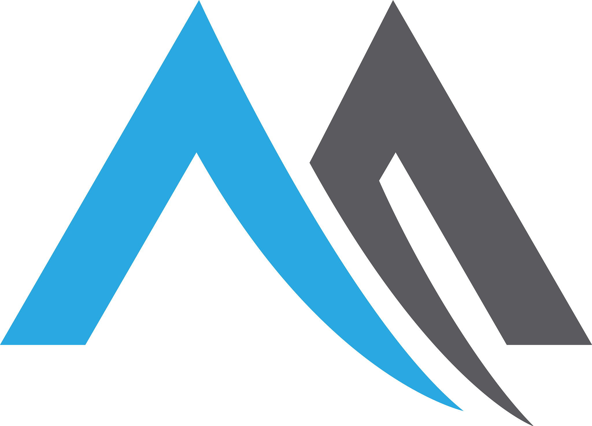 m letter logo template icon