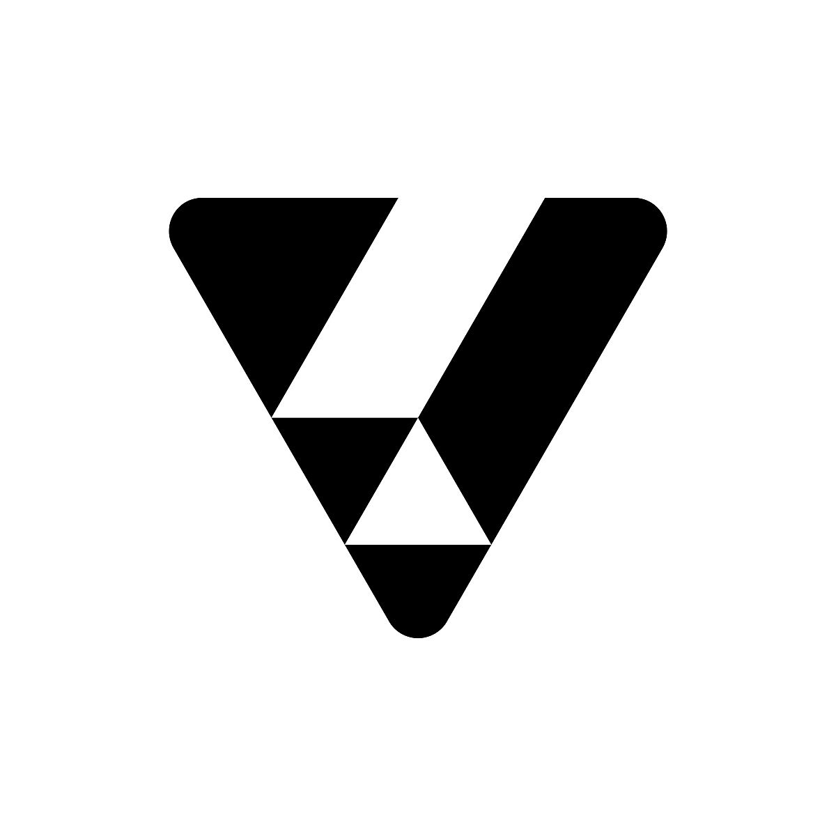 字母v标志.图标设计