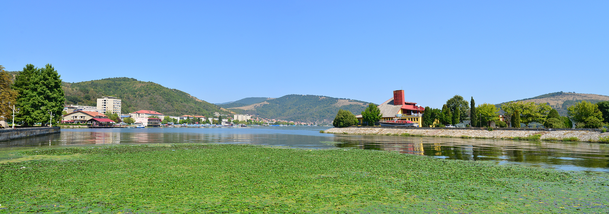 orsova town panorama