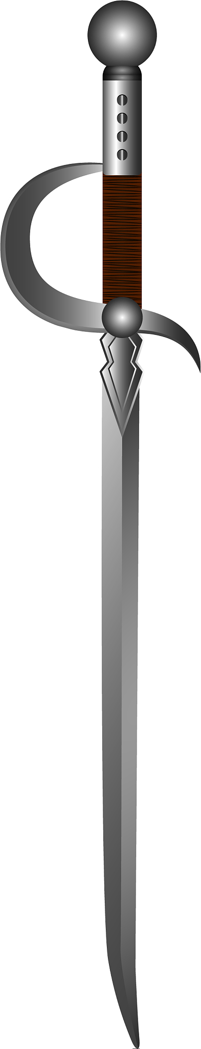 isolated sword weapon