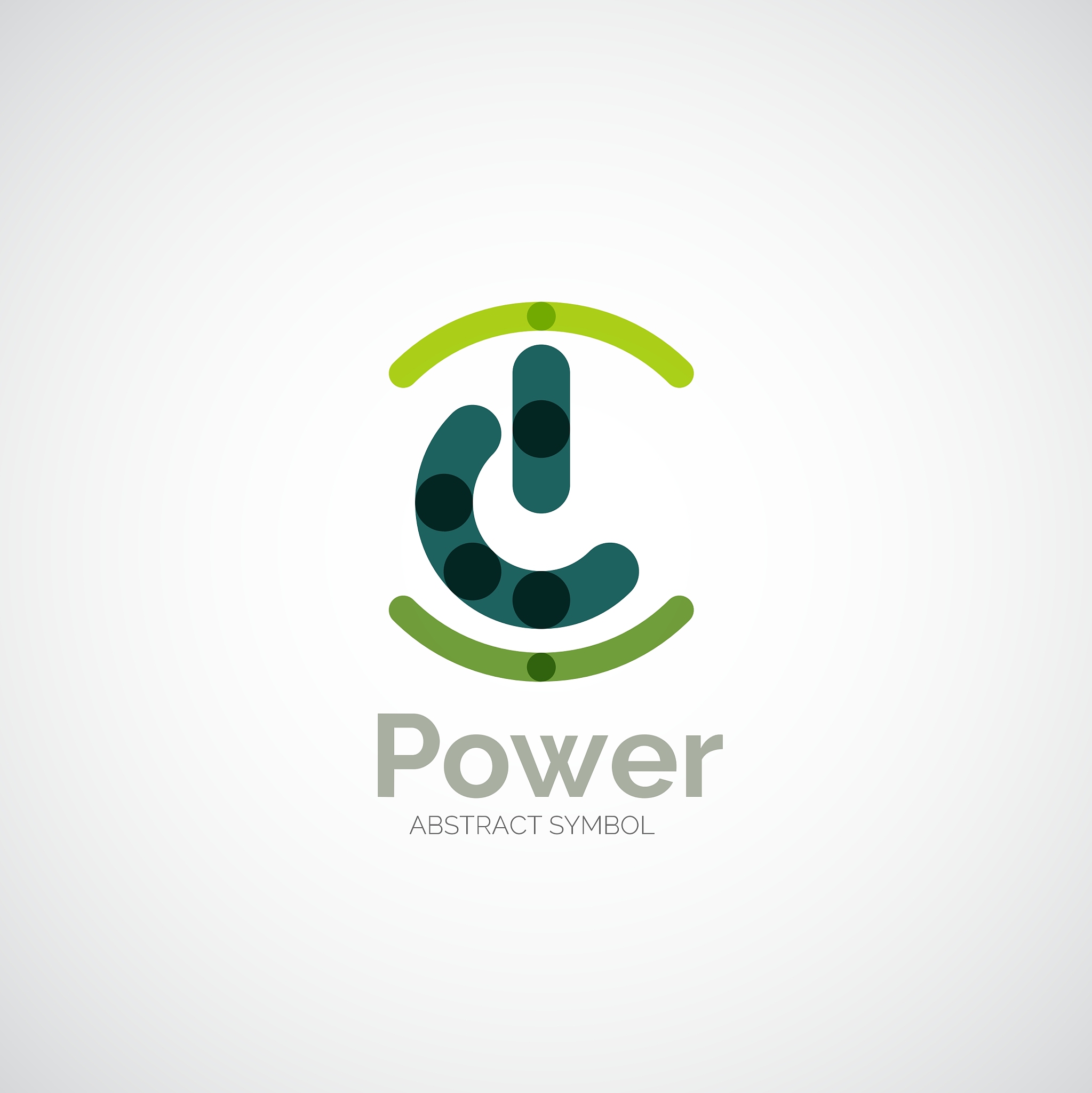 power button logo design
