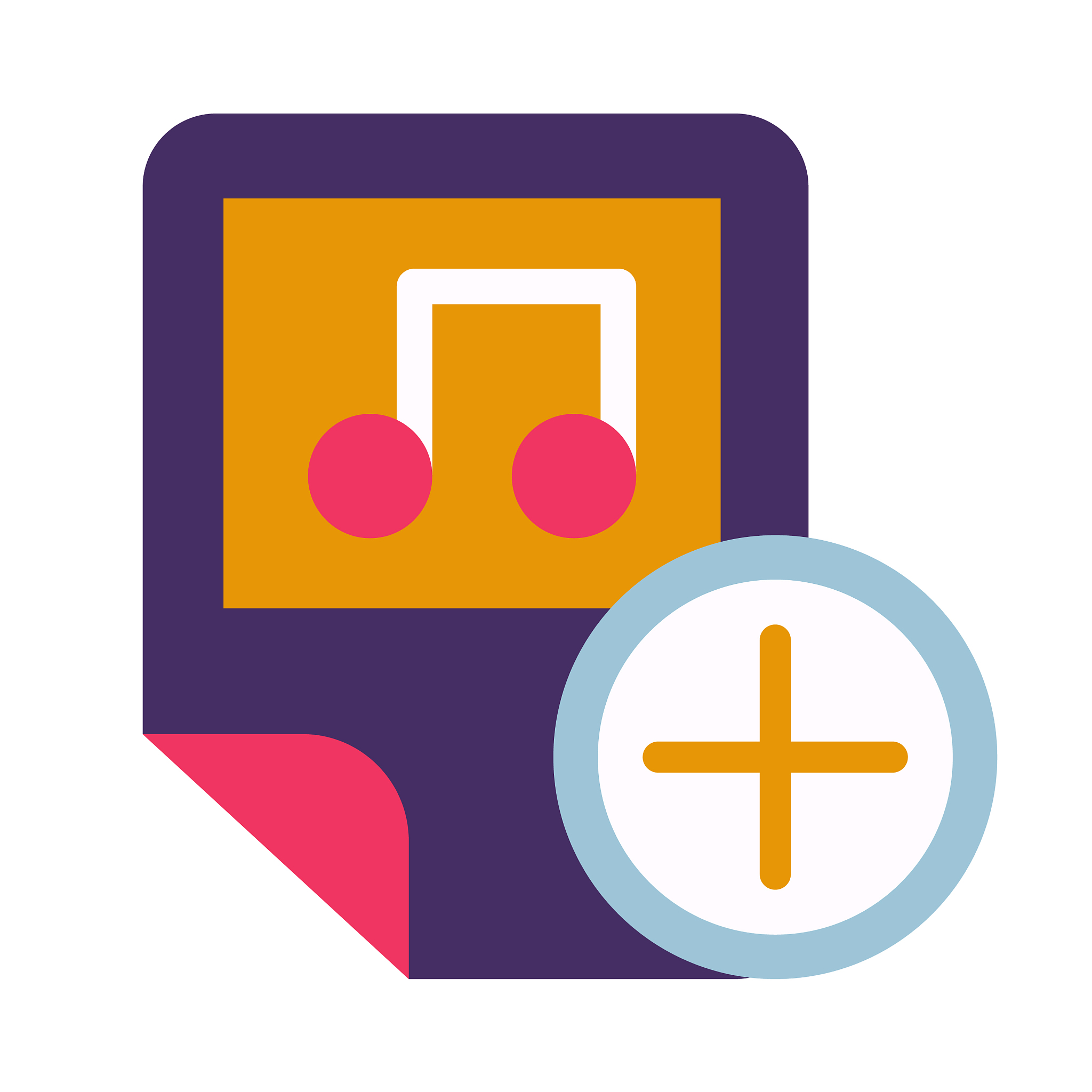 audio files music exchange glyph icon