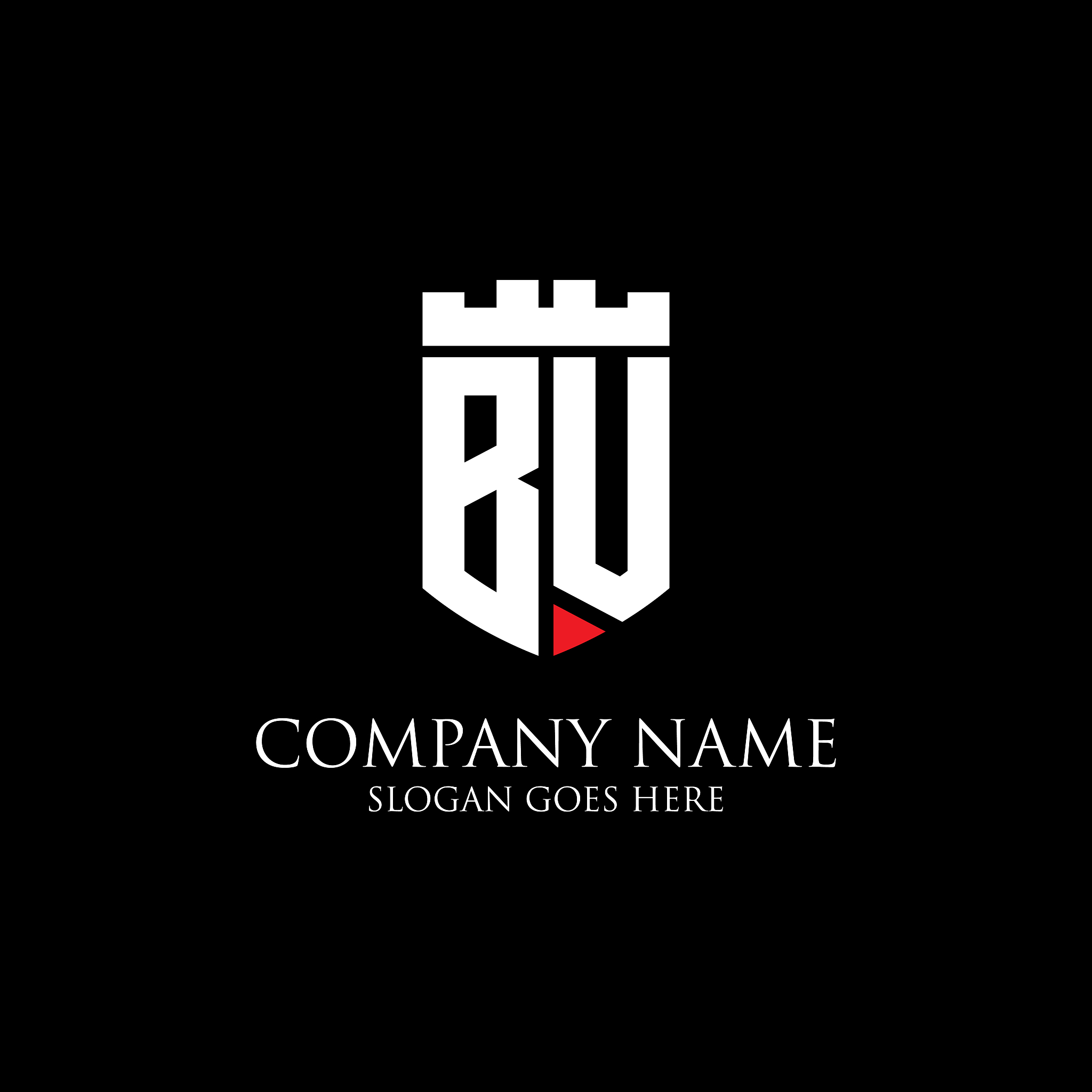 bv initial shield logo design inspiration, crown royal logo temp