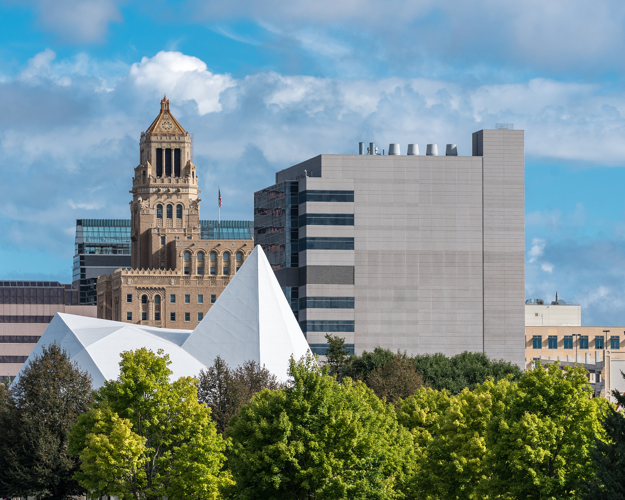 skyline of rochester, minnesota
