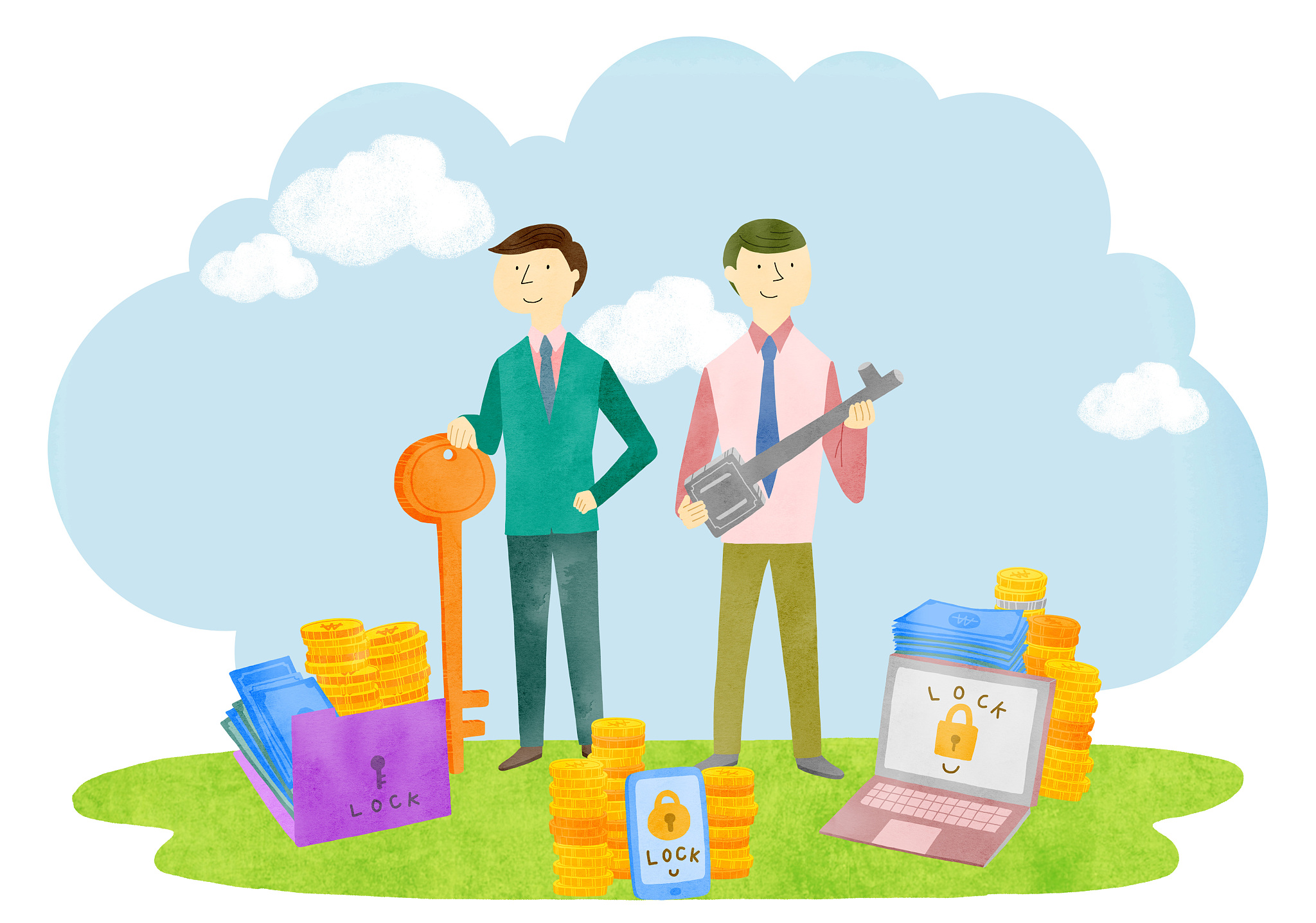 business, finance, banking, insurance, savings, virtual money, i