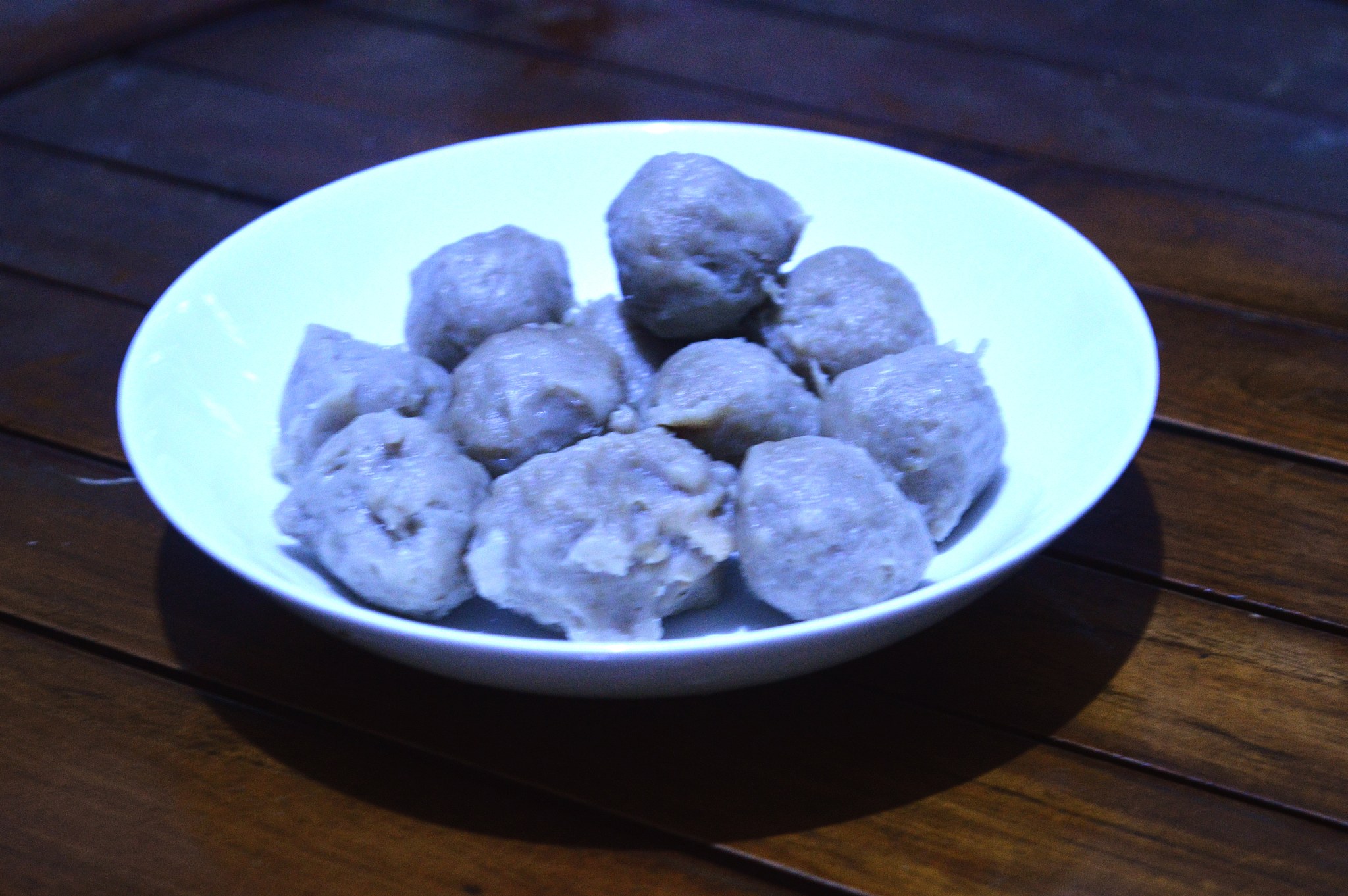delicious meatballs from indonesia.