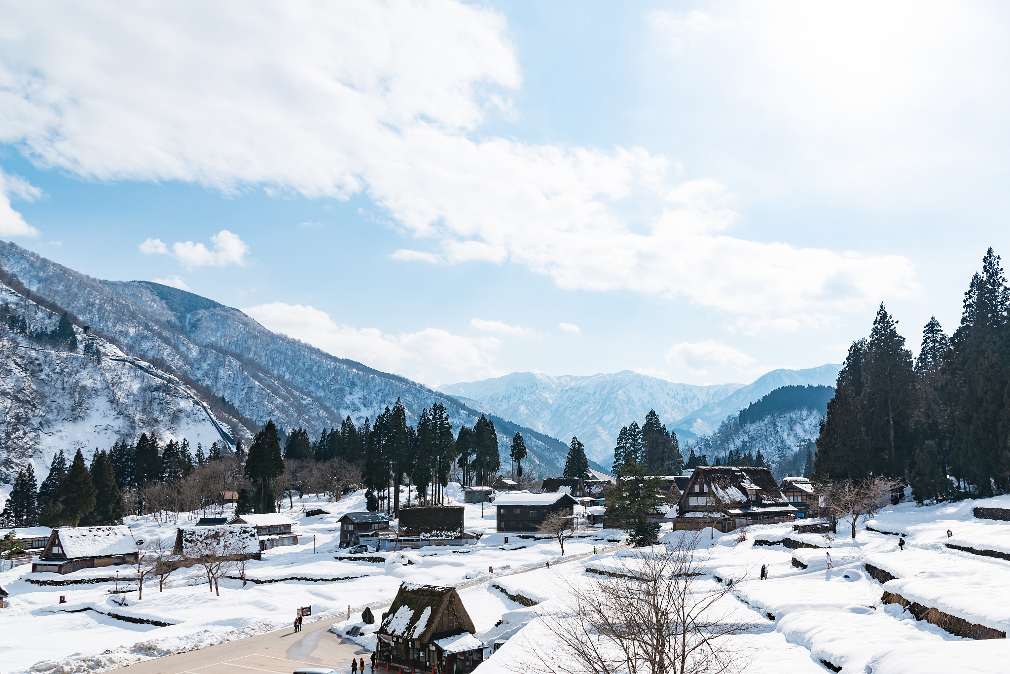 old japanese village