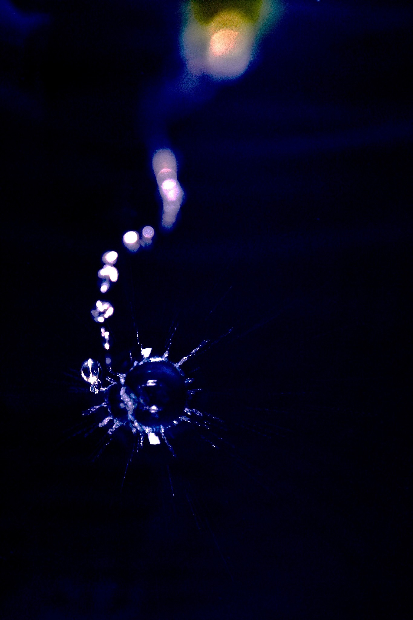 splashing water