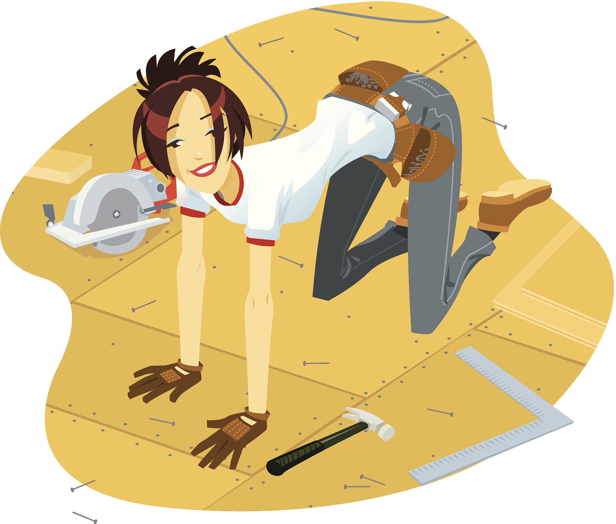 woman subfloor c