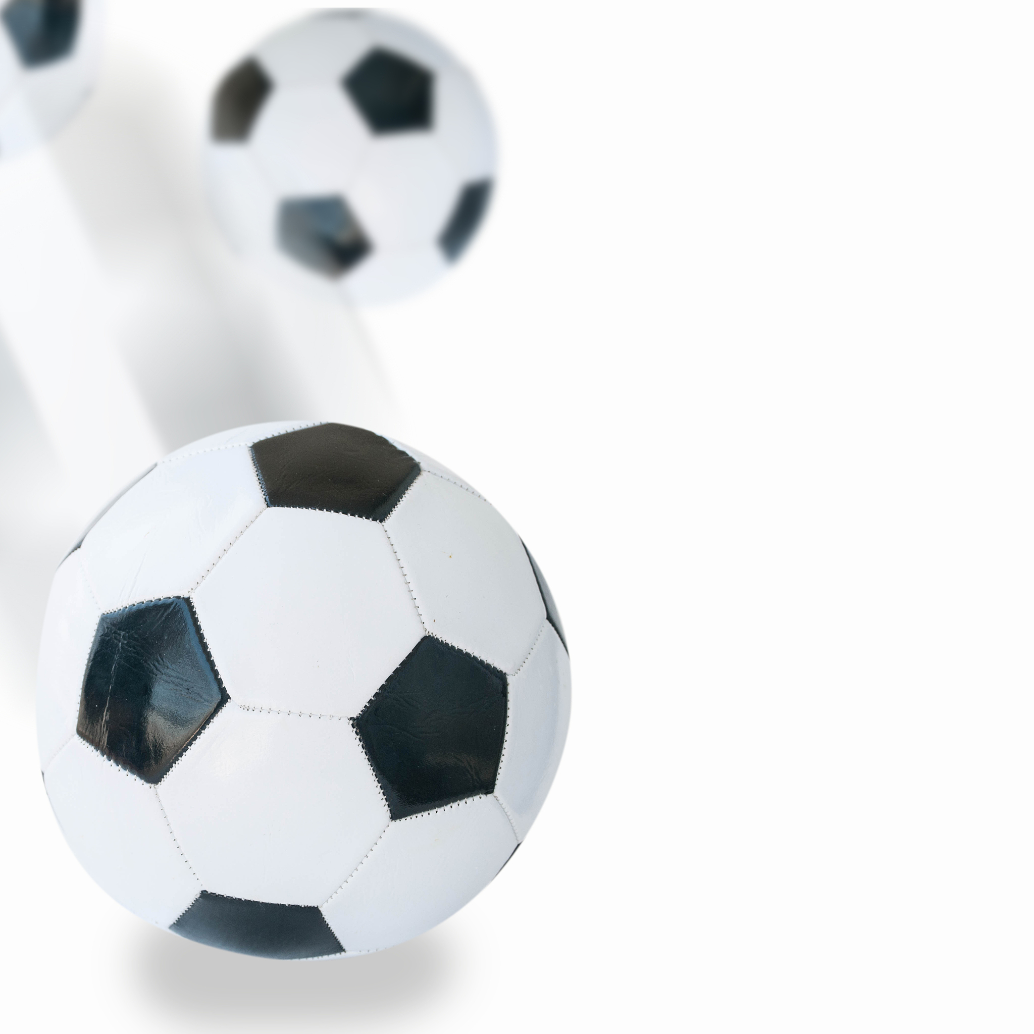 concept of the soccer