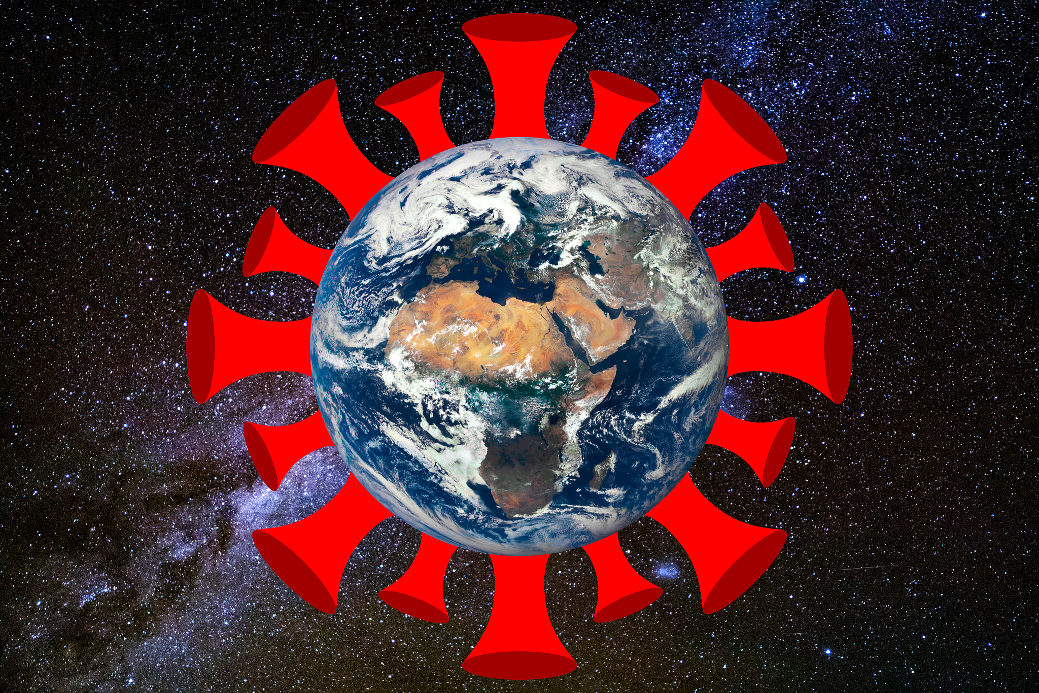 coronacrisis. world financial crisis concept. coronavirus