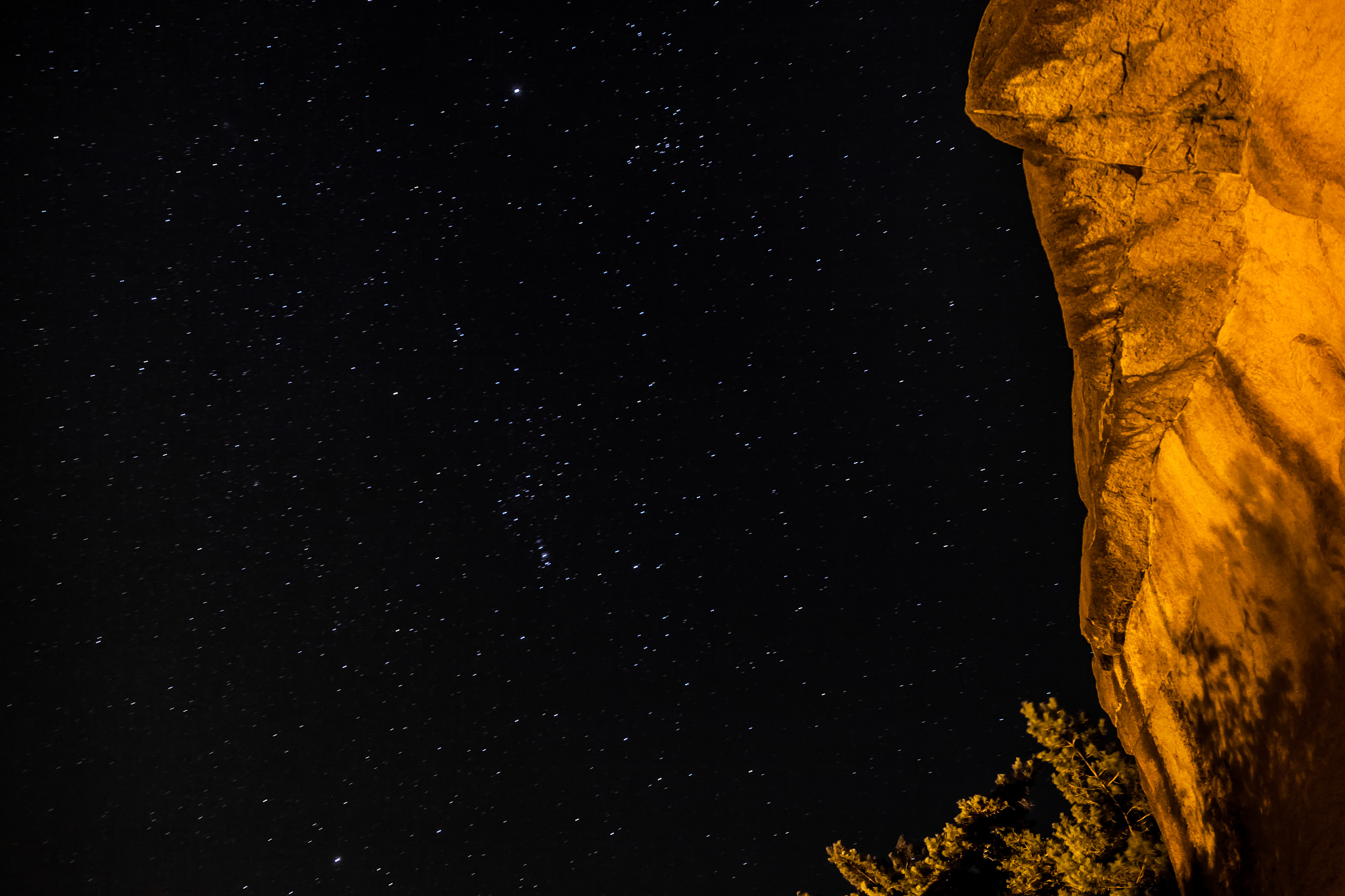 stars and rock