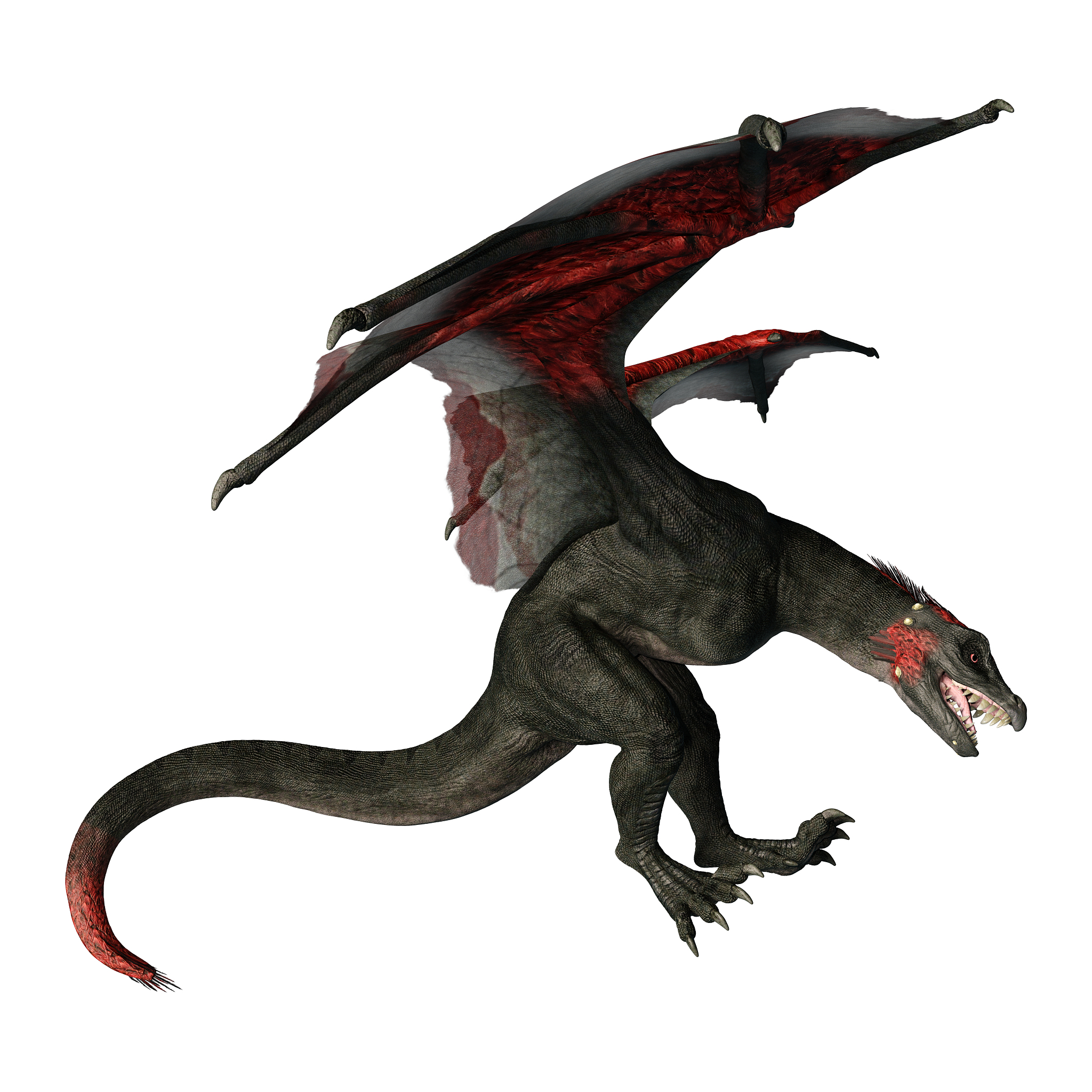 3d dragon fantasy illustration