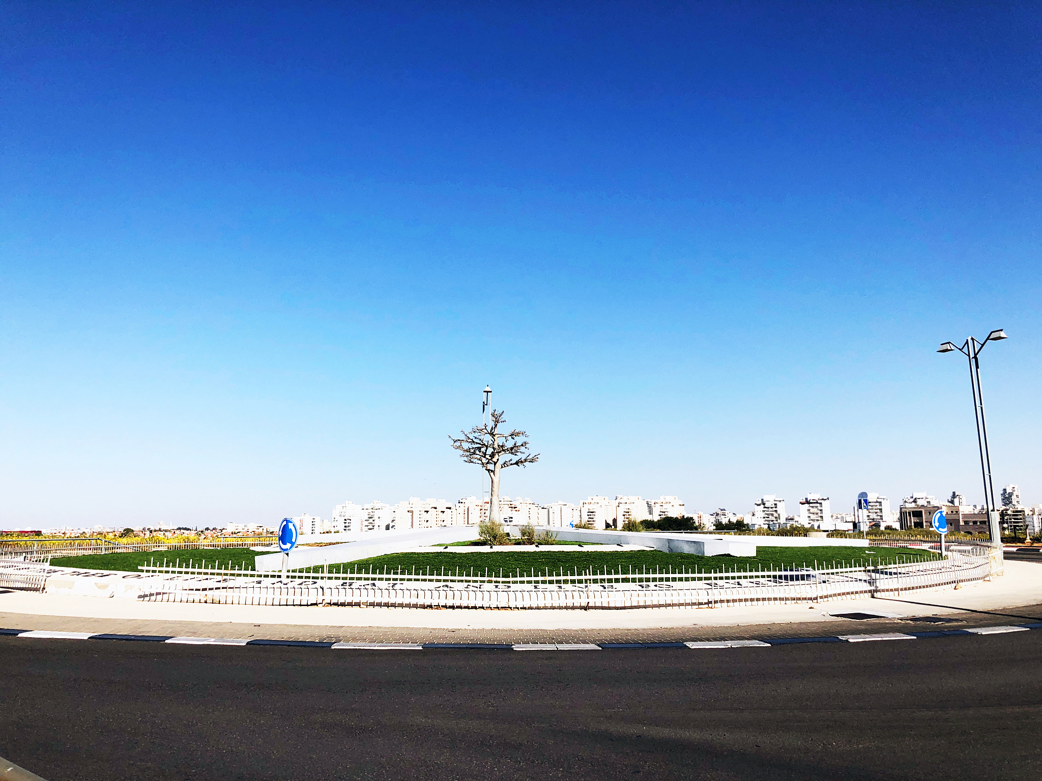 rishon le zion, israel -december 4, 2018: the street in rishon l