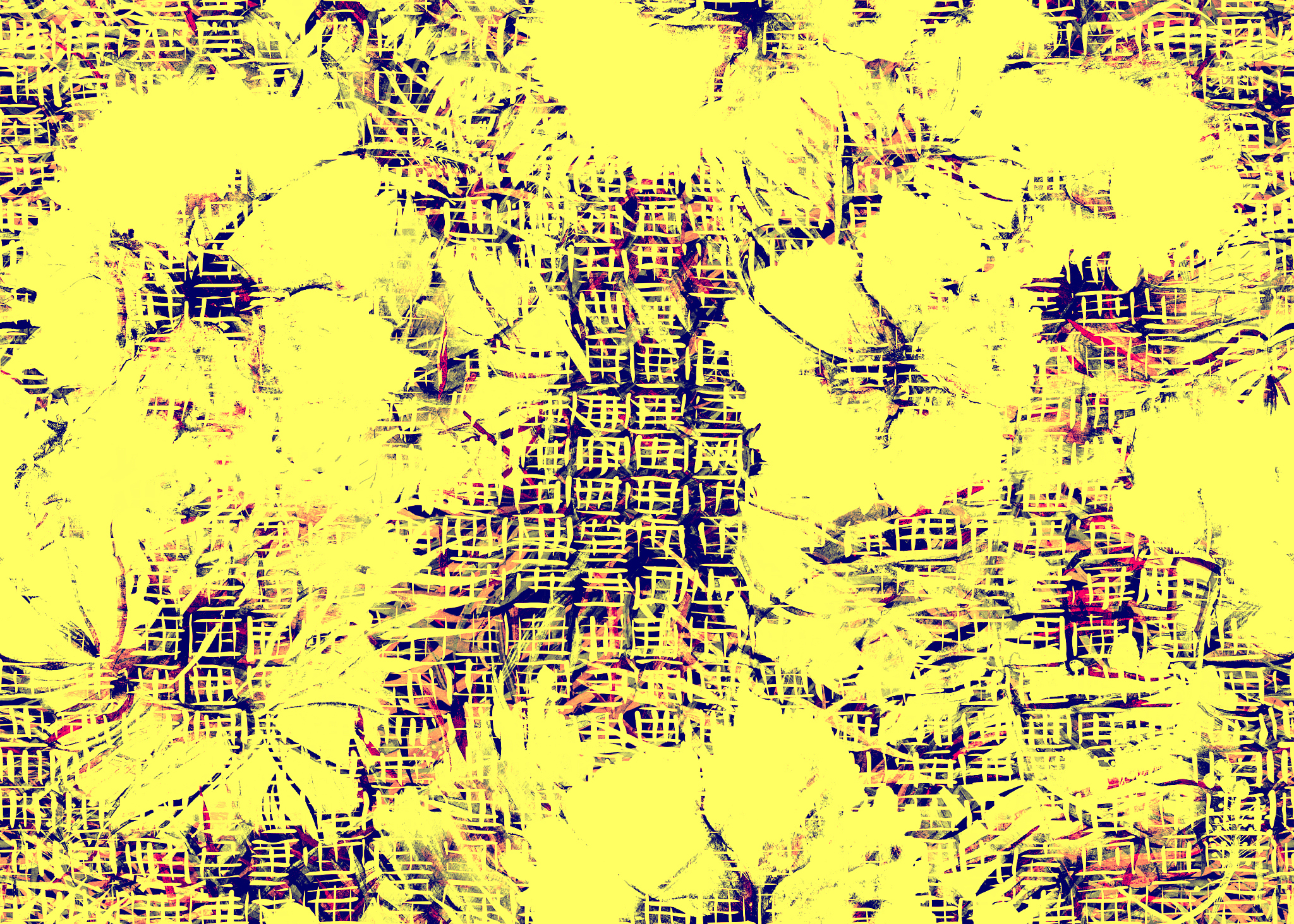 watercolor geometric pattern.
