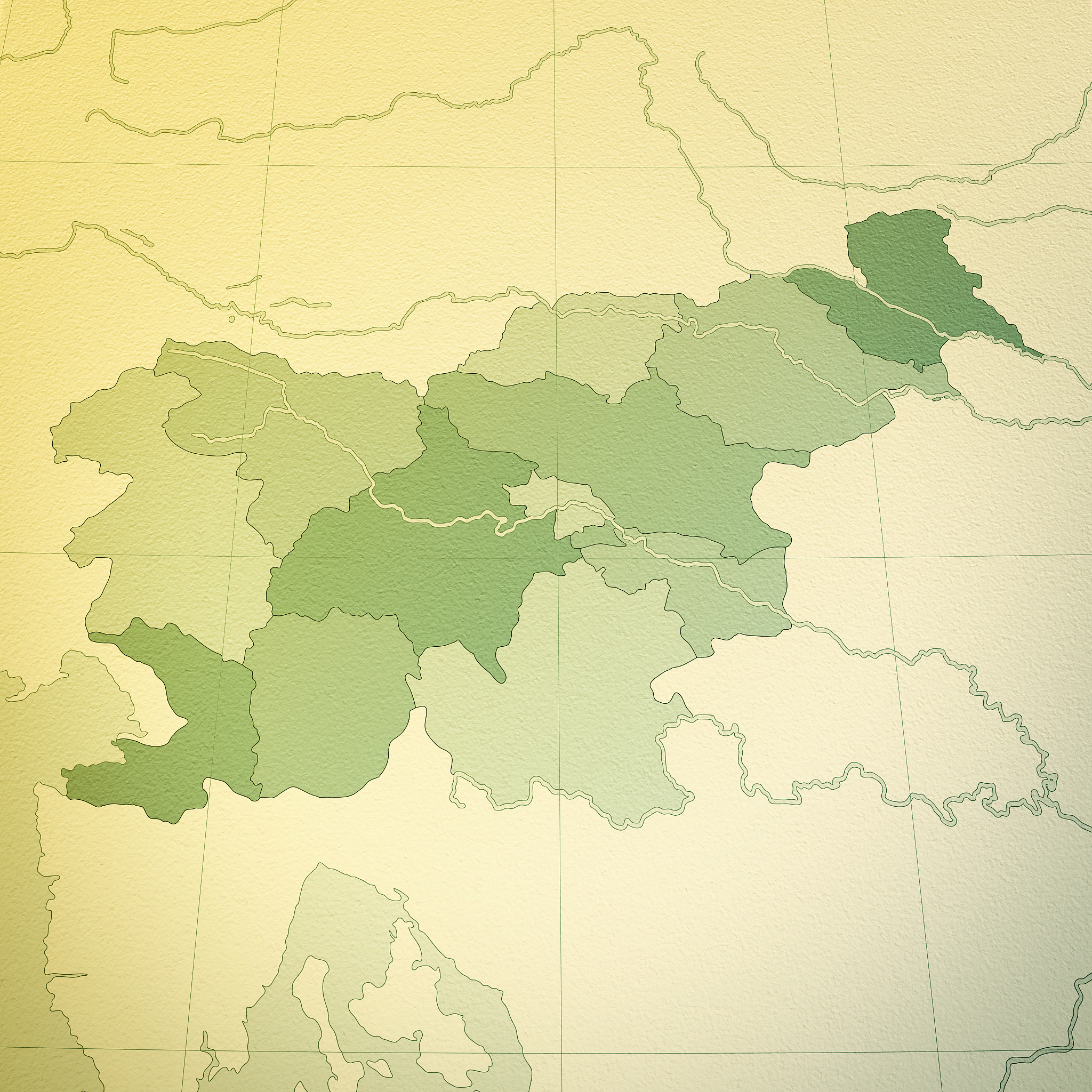 slovenia map square vintage