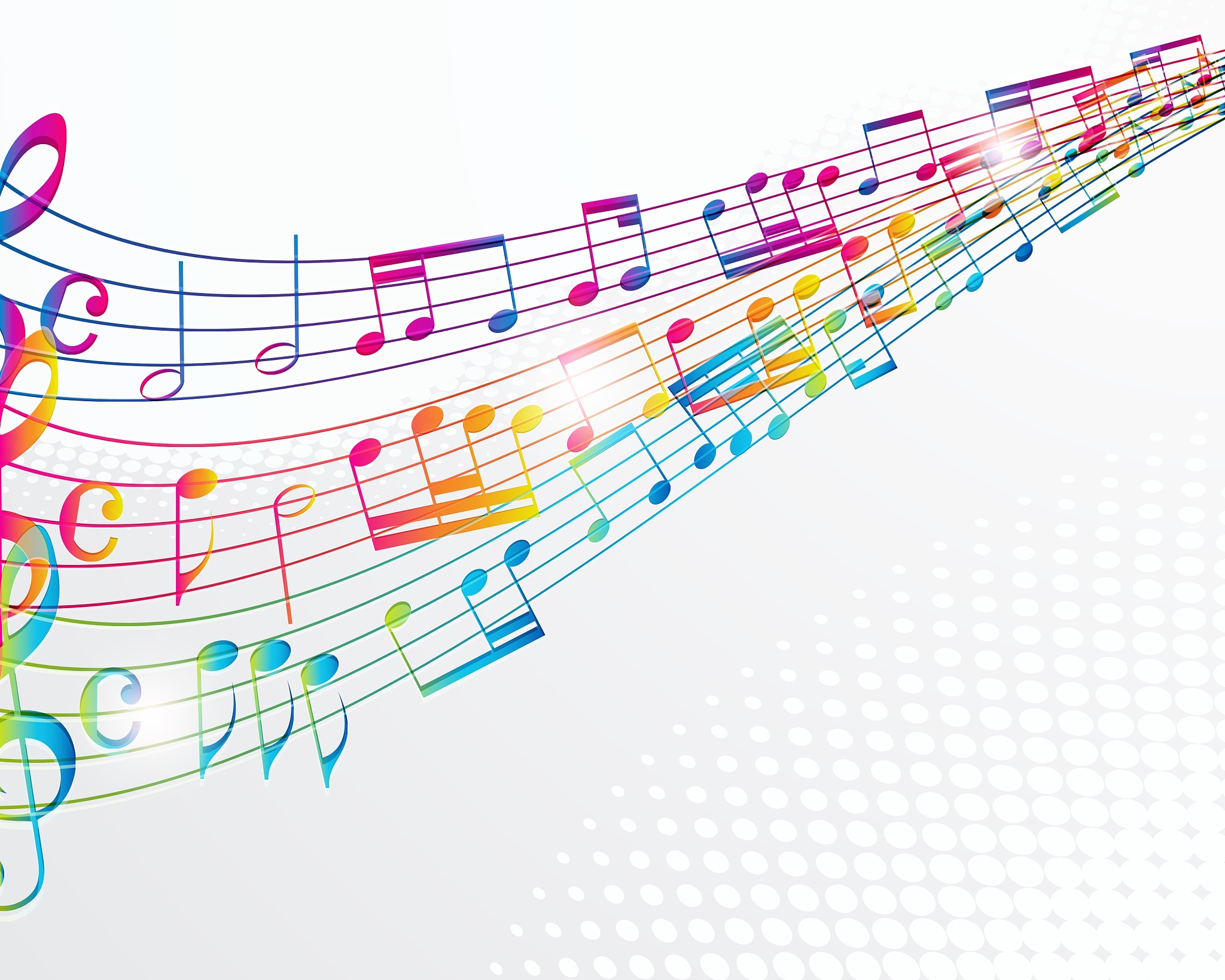 music abstract background