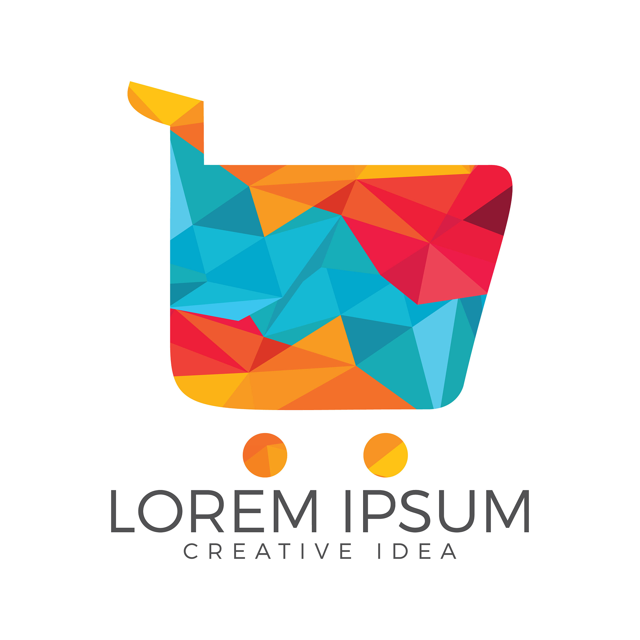shopping cart vector design
