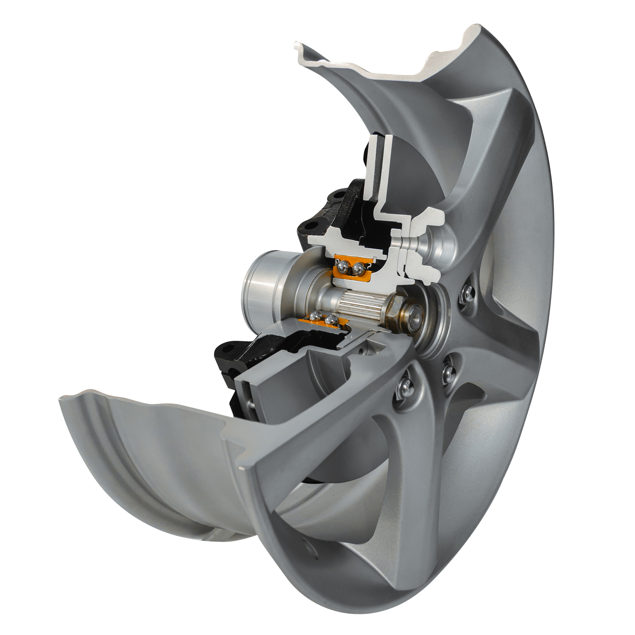 什么情况下适合使用具有敞开式或半开式叶轮的离心泵？