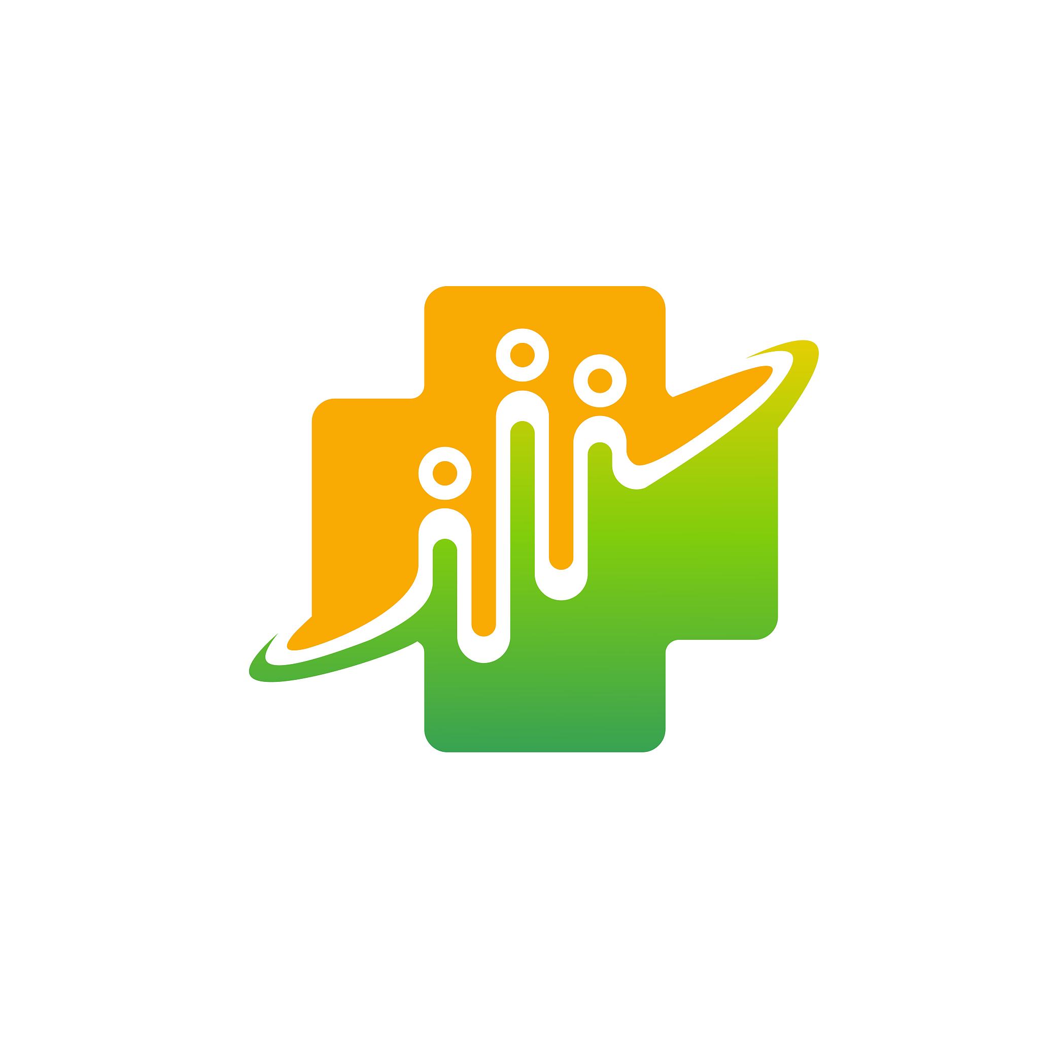 health people care logo designs concept vector,