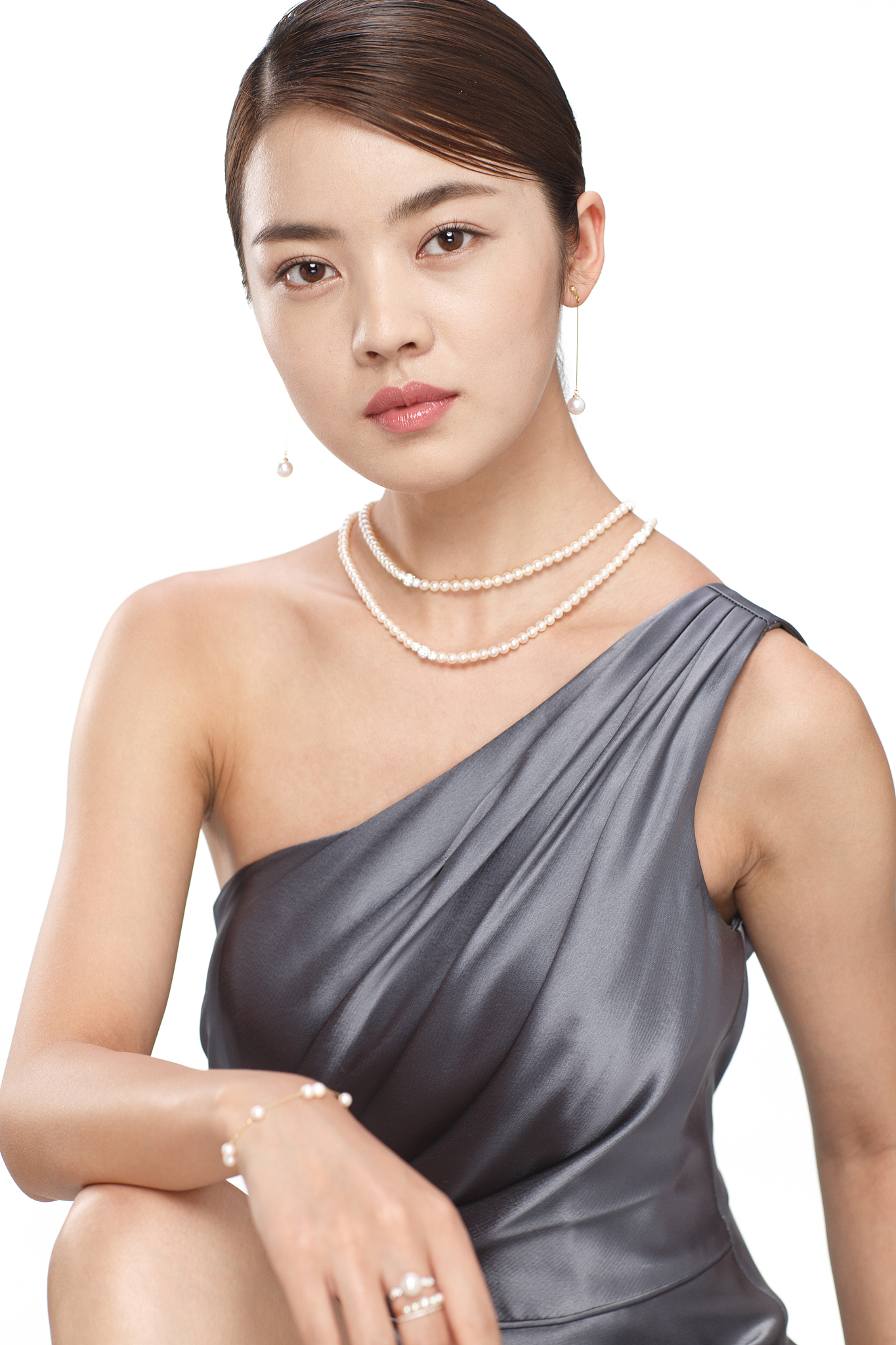 优雅女士肖像