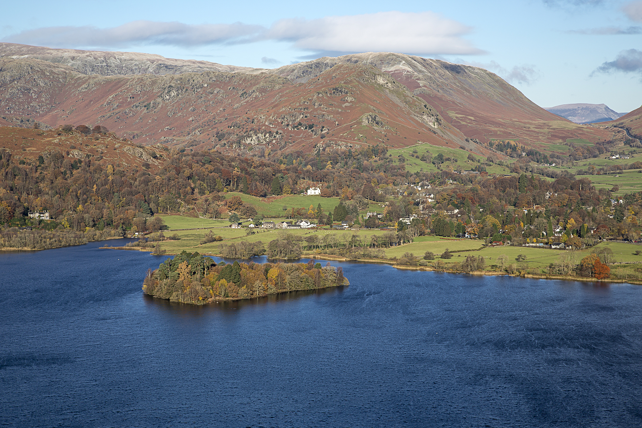 grasmere in the english lake district