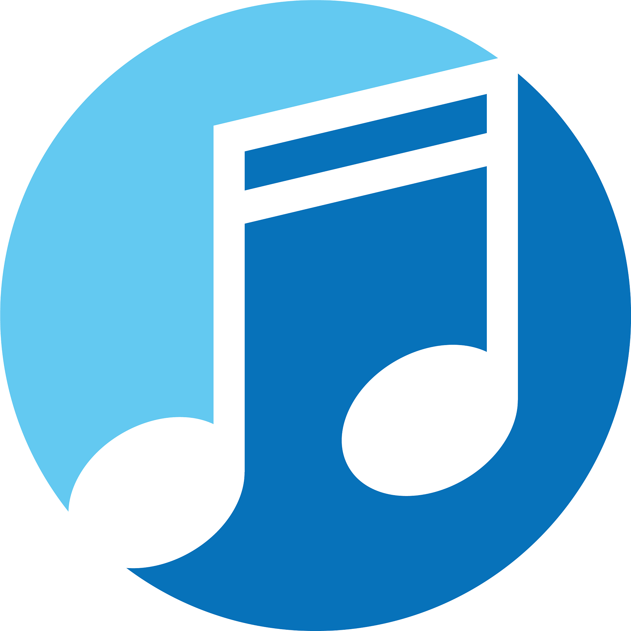 music note logo