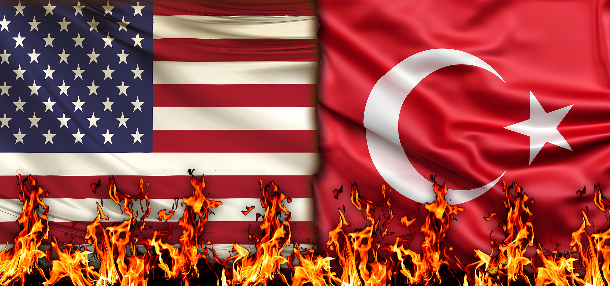 america and turkey flag