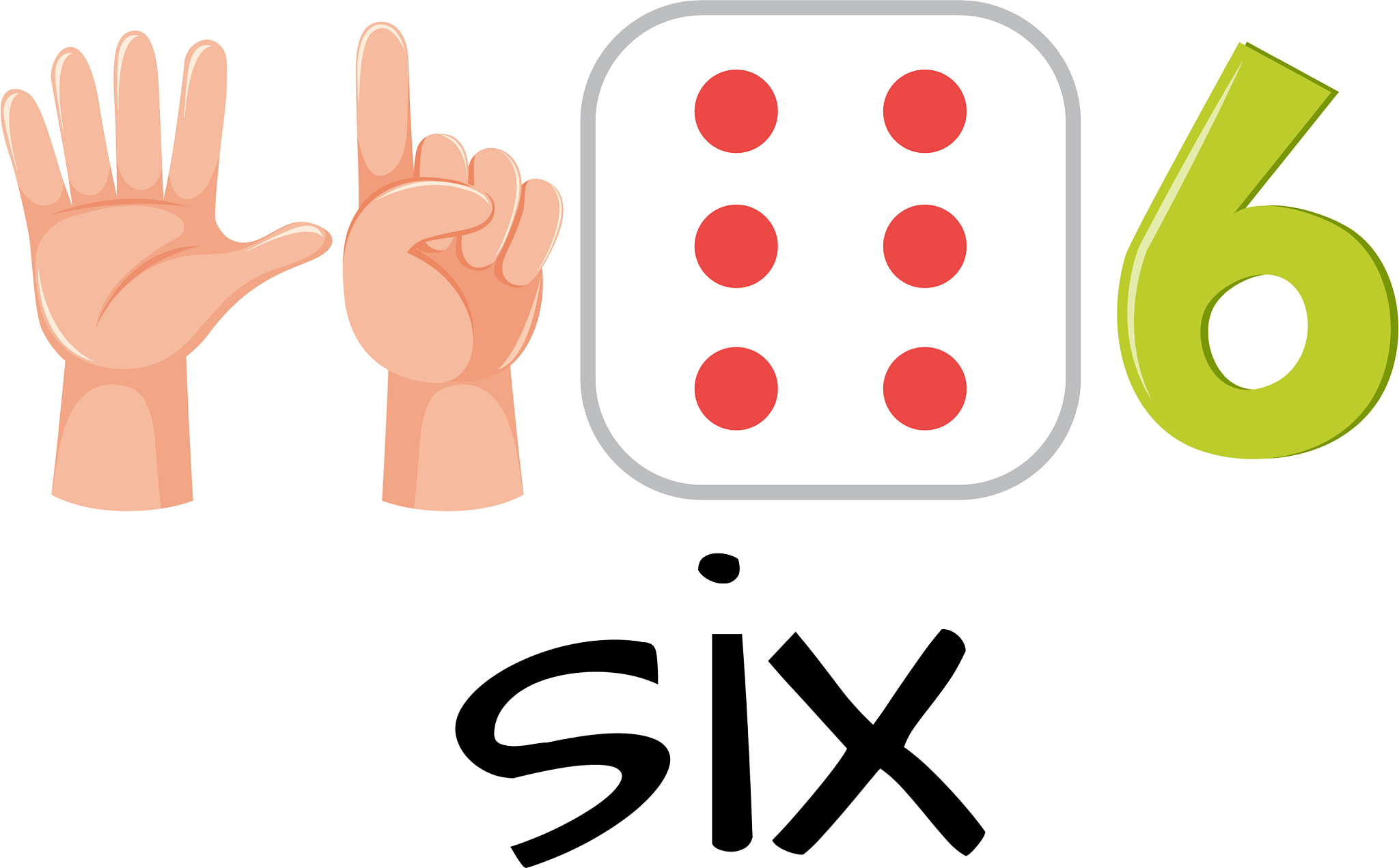 number six with images