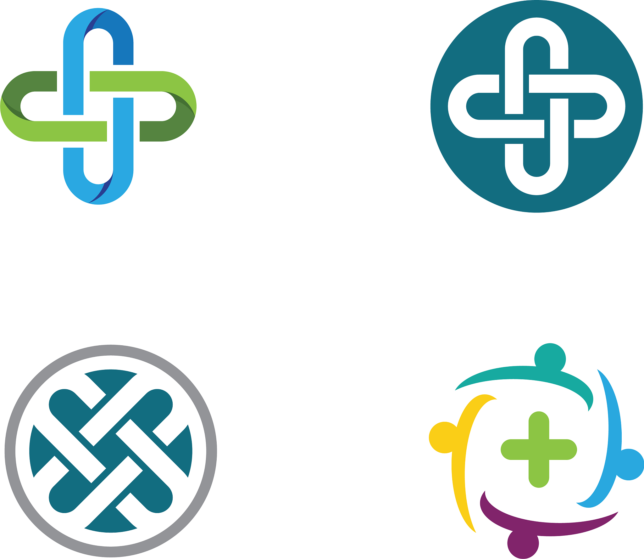 health medical logo template