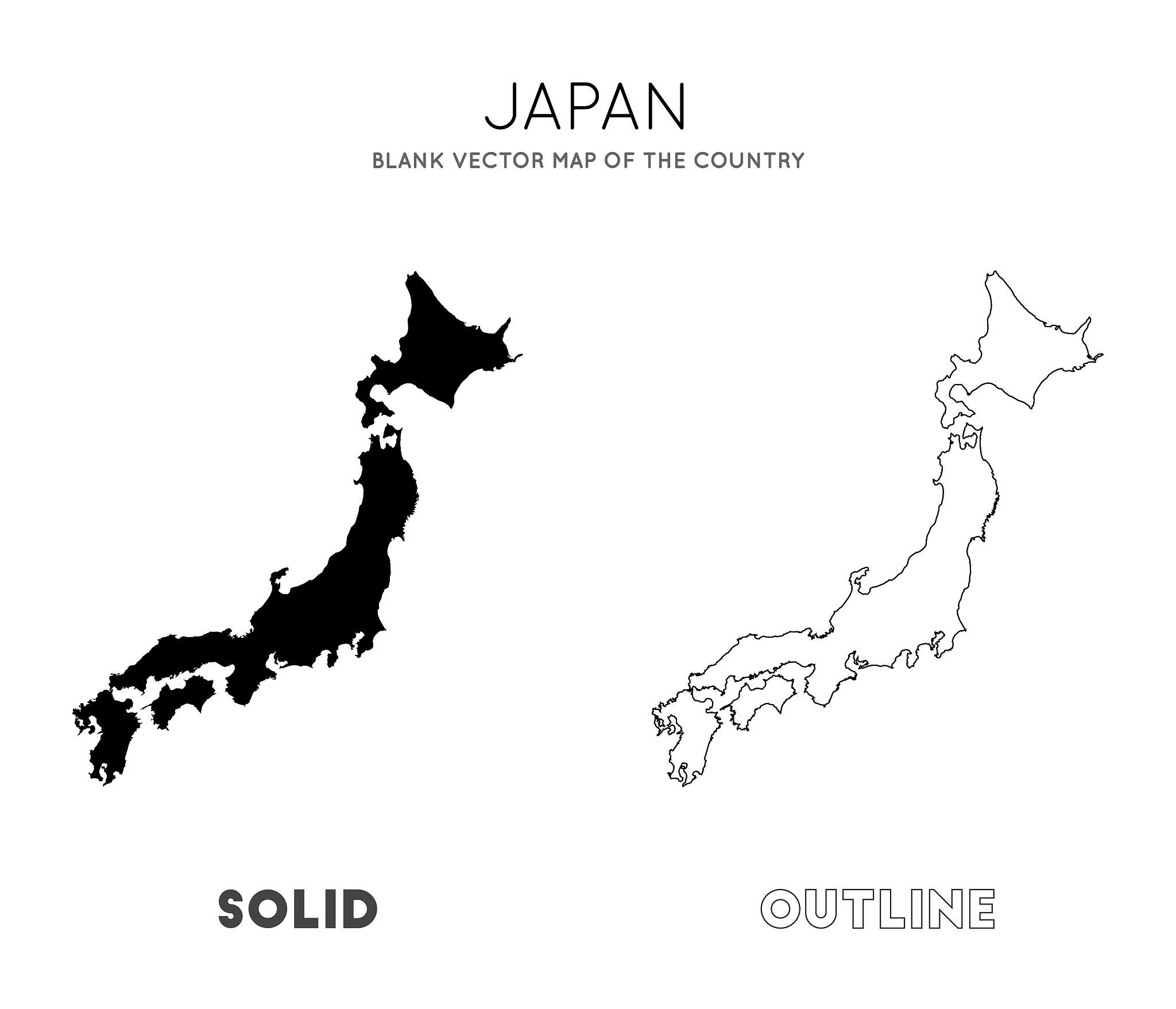 japan map.