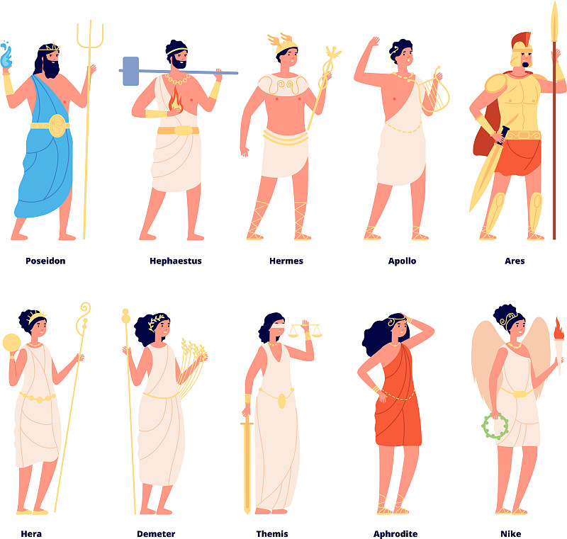 太阳神与月亮女神：关于光明与友谊的神话故事