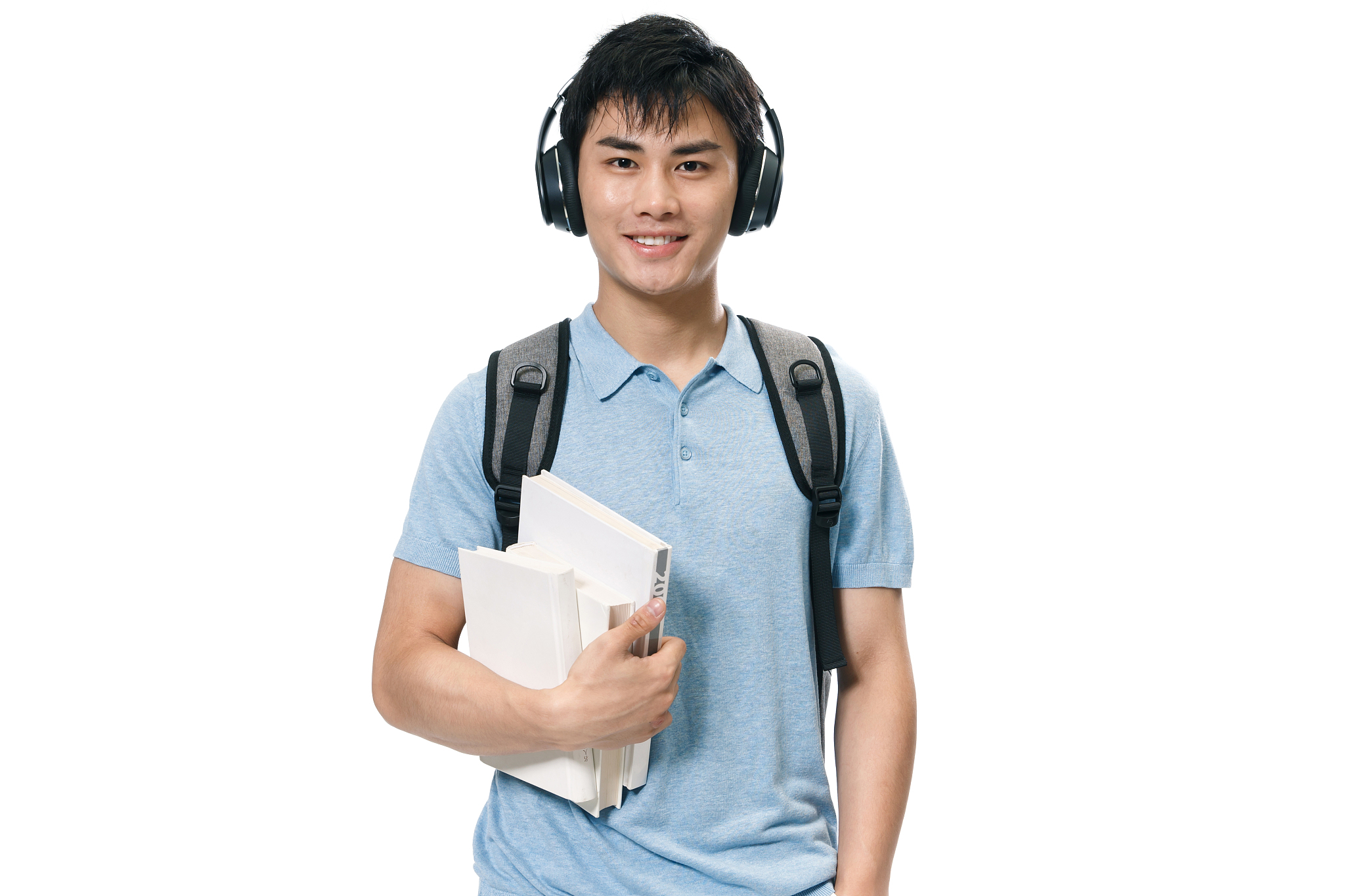 一个年轻的大学男生