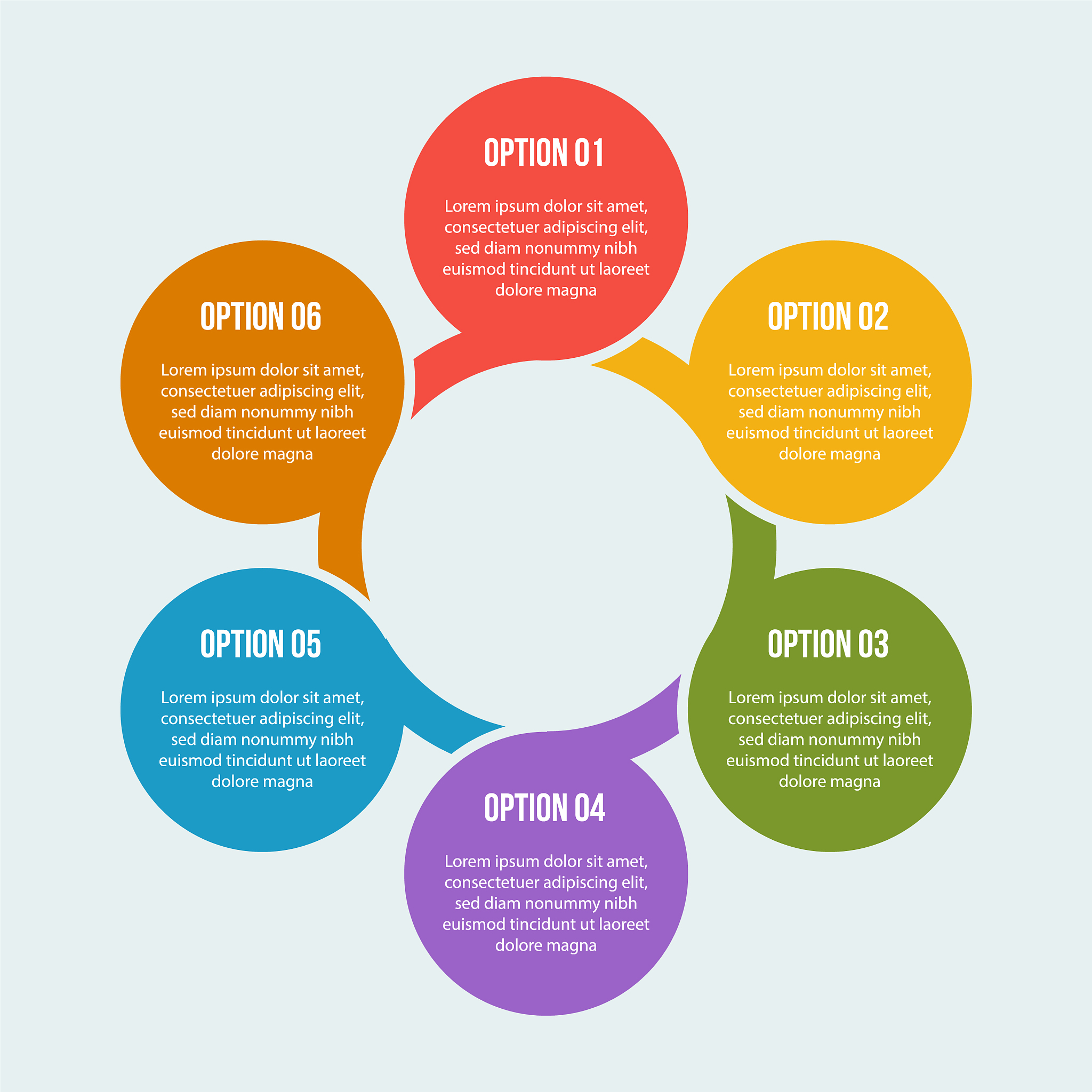 circle chart circle infographic or circular